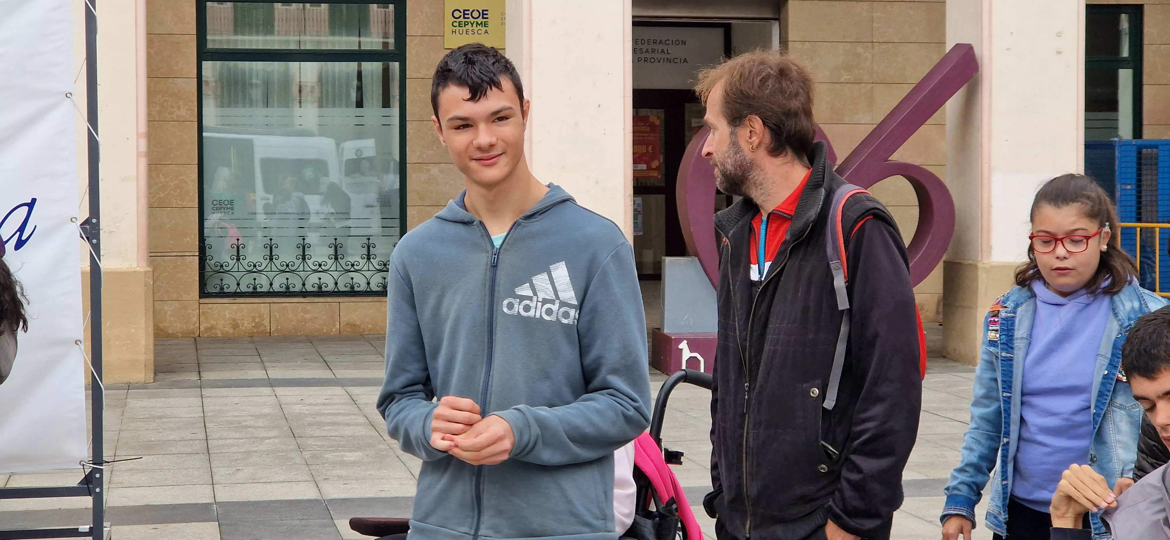 Jornada intergeneracional 2024 organizada por Alzhéimer Huesca. Foto Myriam Martínez 