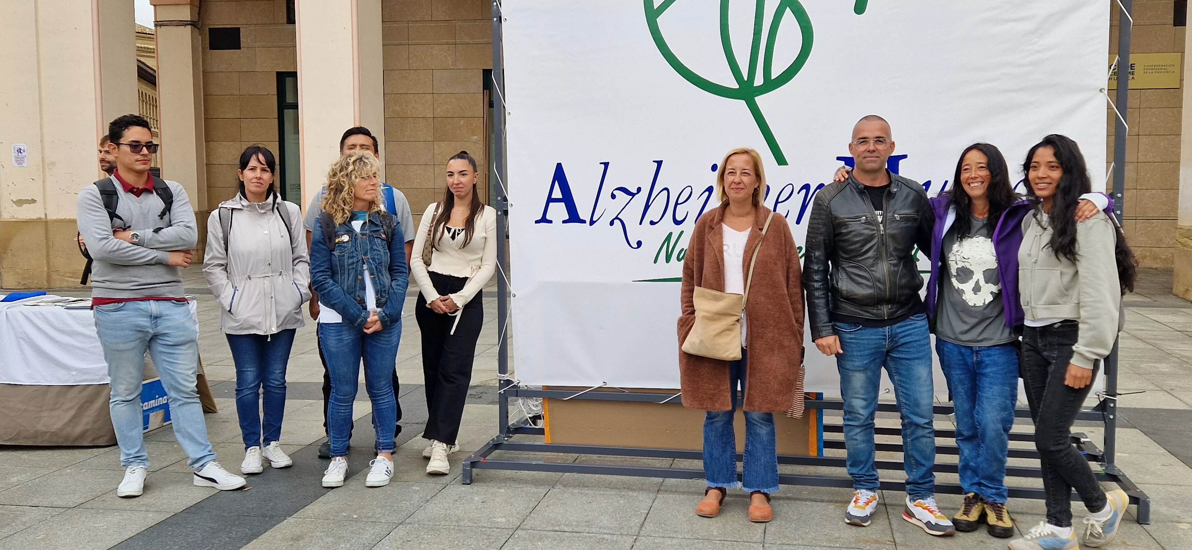 Jornada intergeneracional 2024 organizada por Alzhéimer Huesca. Foto Myriam Martínez 