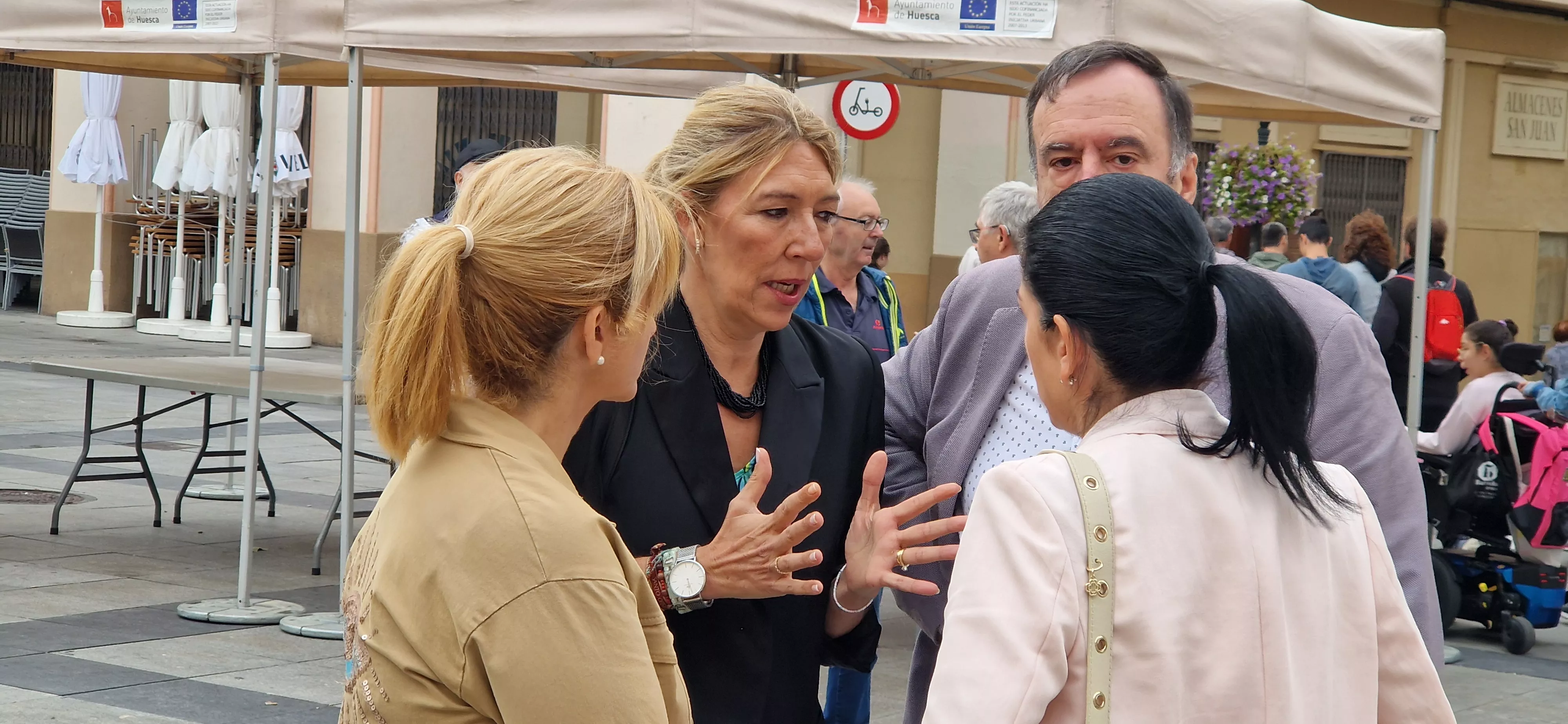 Jornada intergeneracional 2024 organizada por Alzhéimer Huesca. Foto Myriam Martínez 