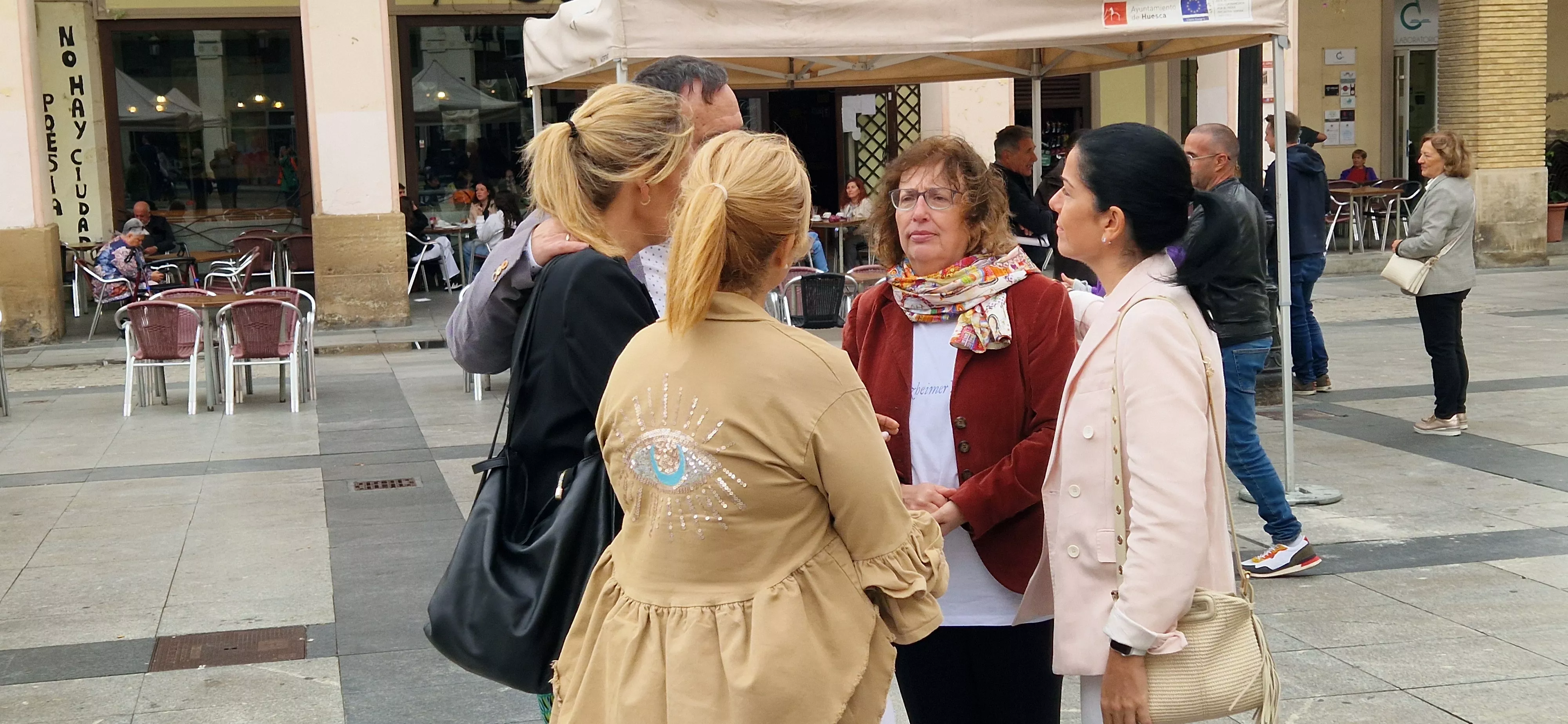Jornada intergeneracional 2024 organizada por Alzhéimer Huesca. Foto Myriam Martínez 