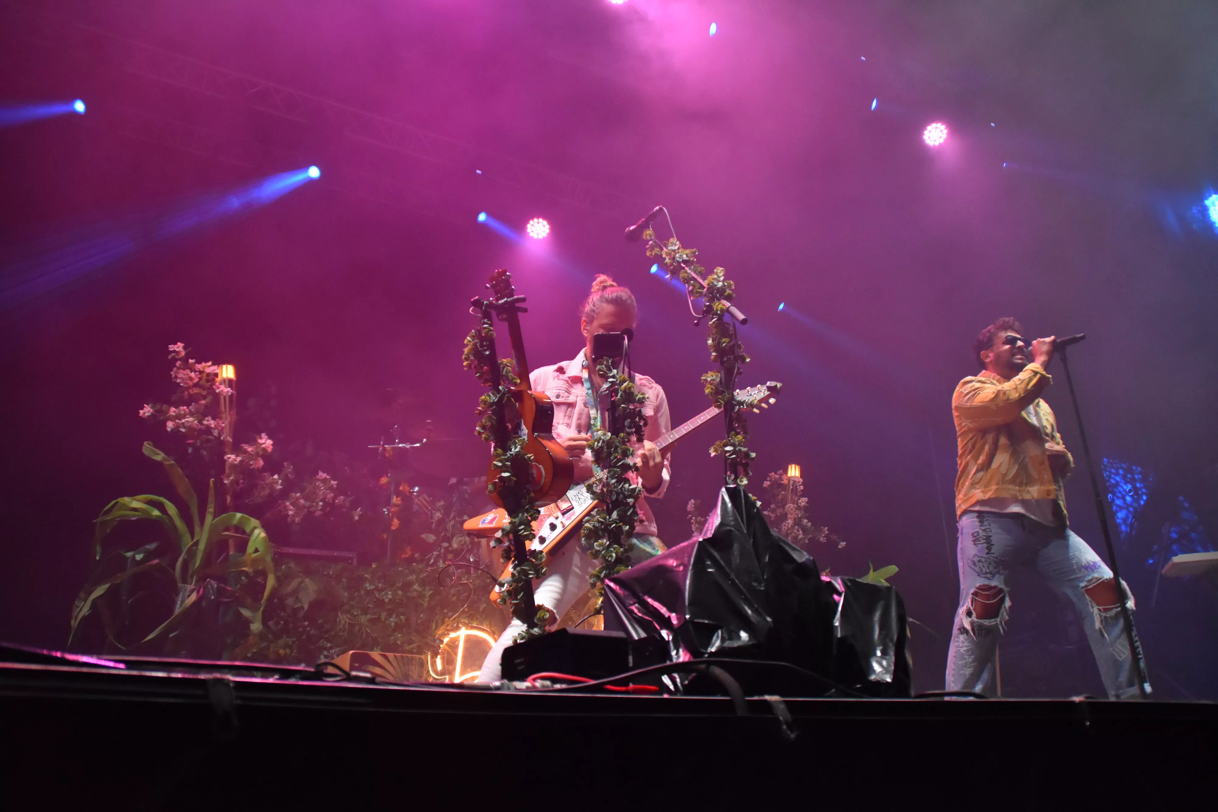 Actuación de Bombai.