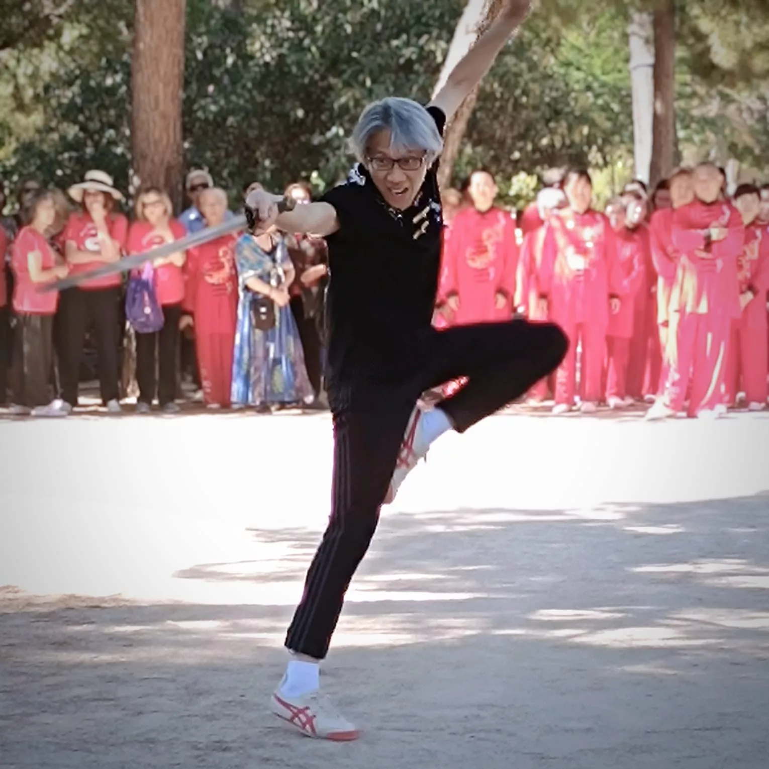 La Escuela de Tai chi Huesca, en la 20 edición del Encuentro de Tai Chi Chuan de Madrid.