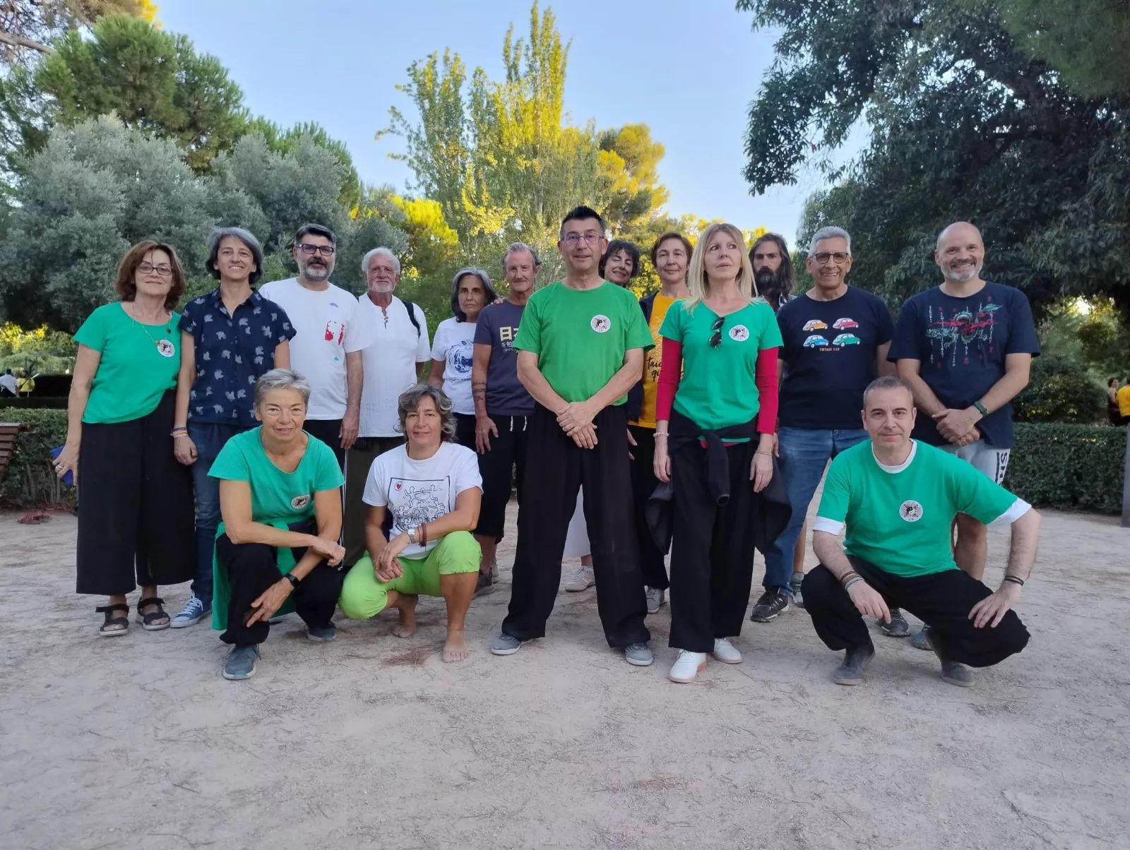 La Escuela de Tai chi Huesca, en la 20 edición del Encuentro de Tai Chi Chuan de Madrid.