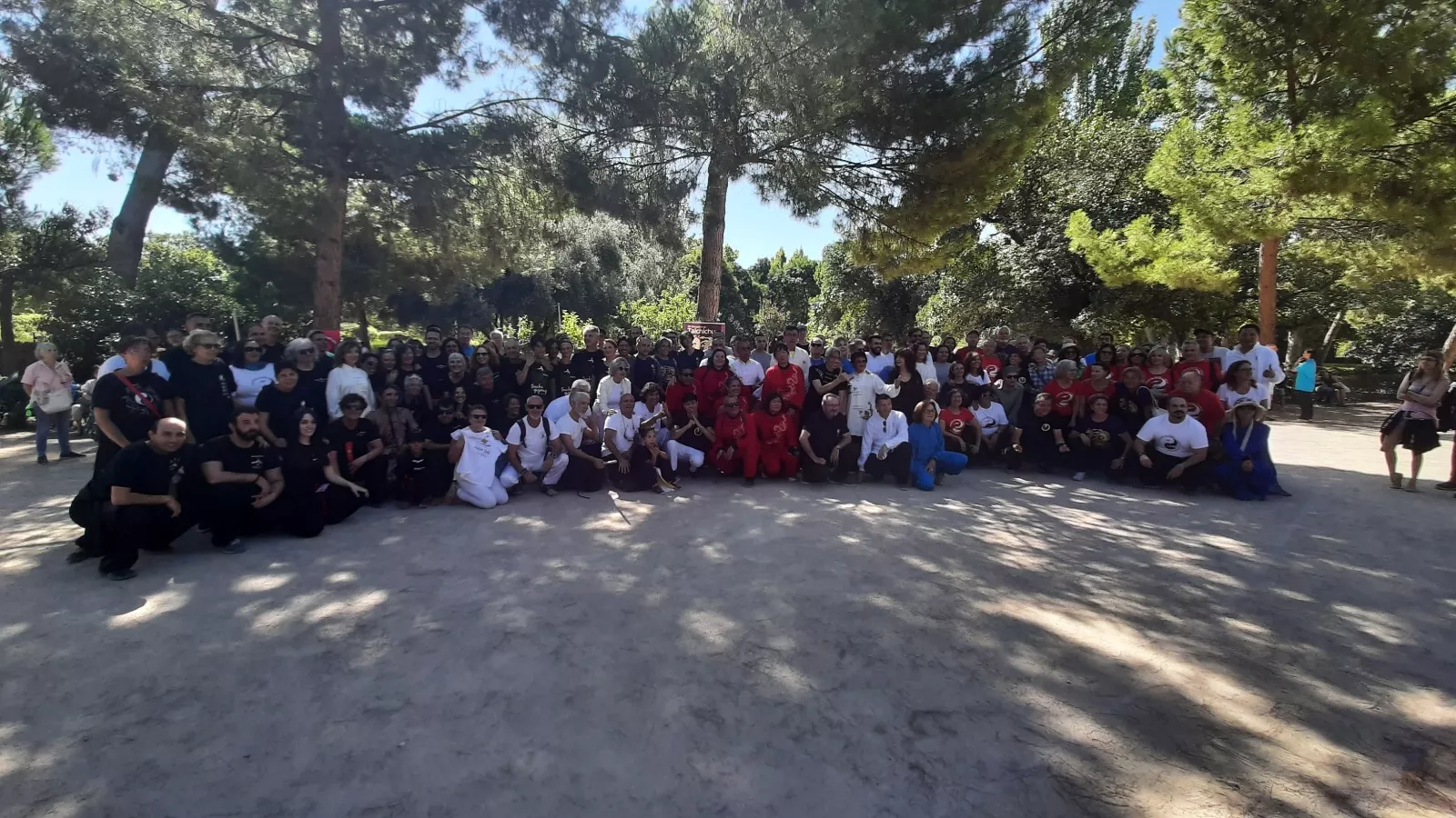 La Escuela de Tai chi Huesca, en la 20 edición del Encuentro de Tai Chi Chuan de Madrid.