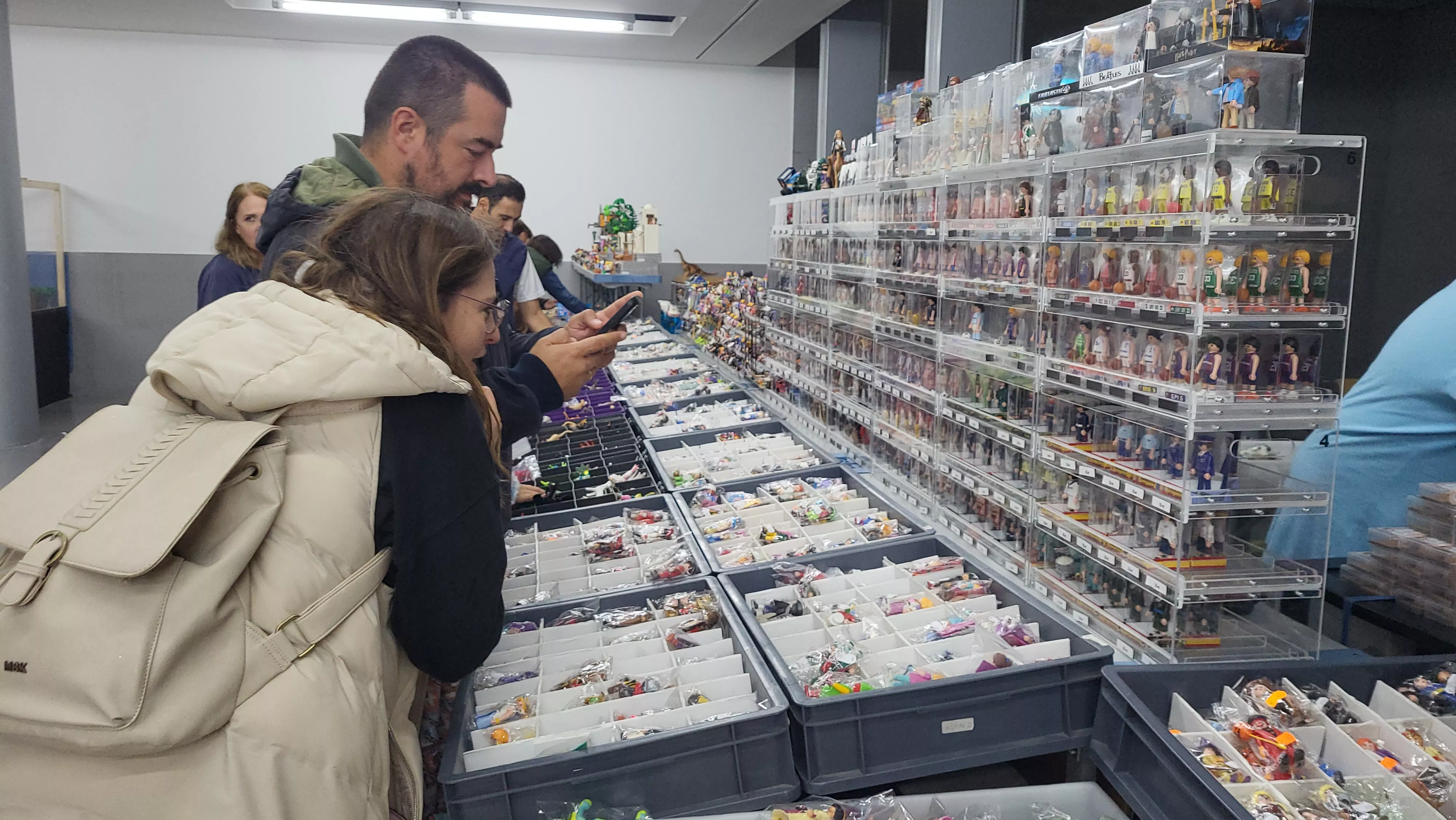 Exposición solidaria Playmobil en Huesca por la investigación del cáncer infantil. Foto Mercedes Manterola