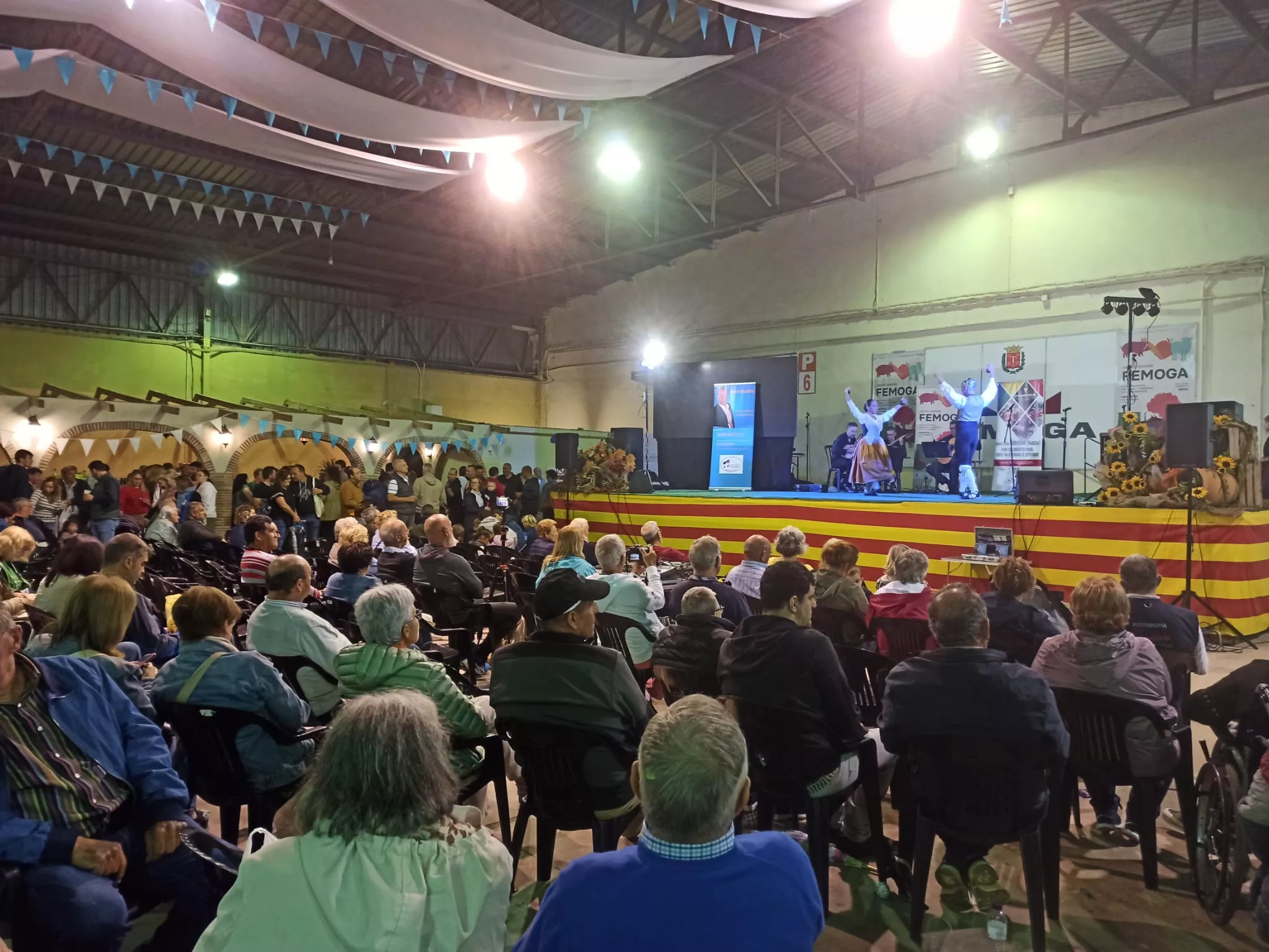 Ambientazo en Femoga con el acto de Jota & Zarzuela.