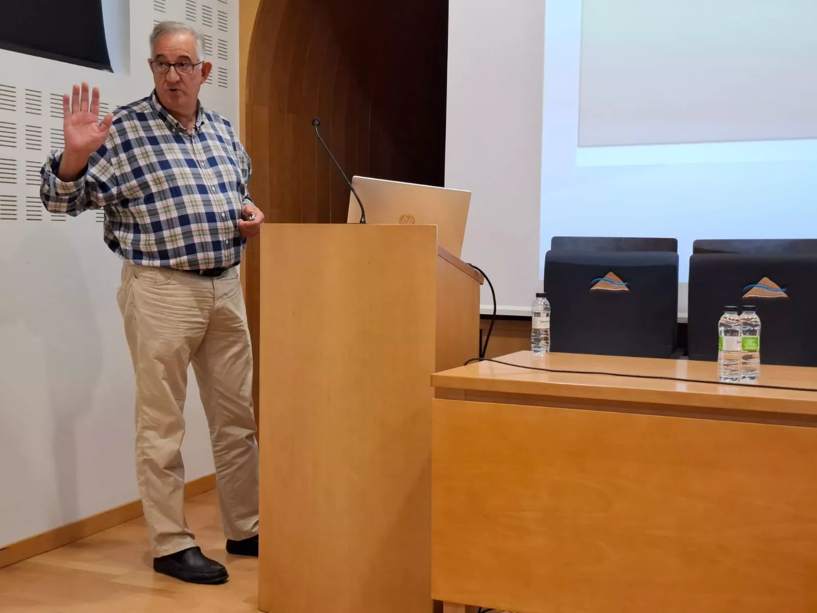 Segunda jornada de Femoga pasada por agua. Jornada del porcino de Asaja