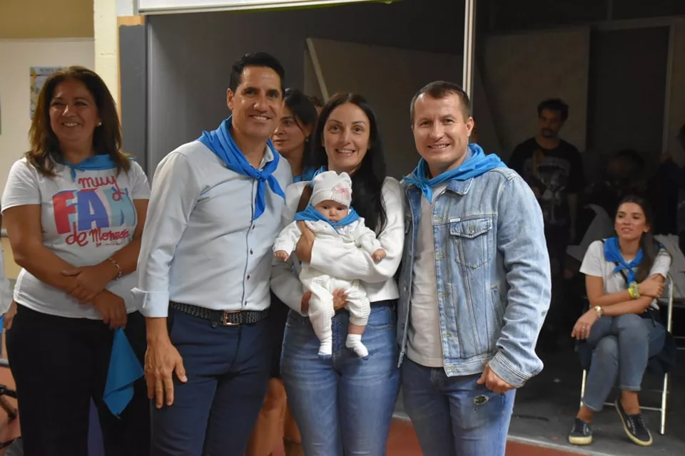 Participantes en "Mi primer San Mateo" de las fiestas de Monzón.