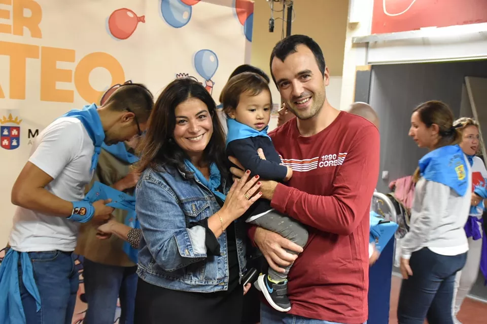 Participantes en "Mi primer San Mateo" de las fiestas de Monzón.