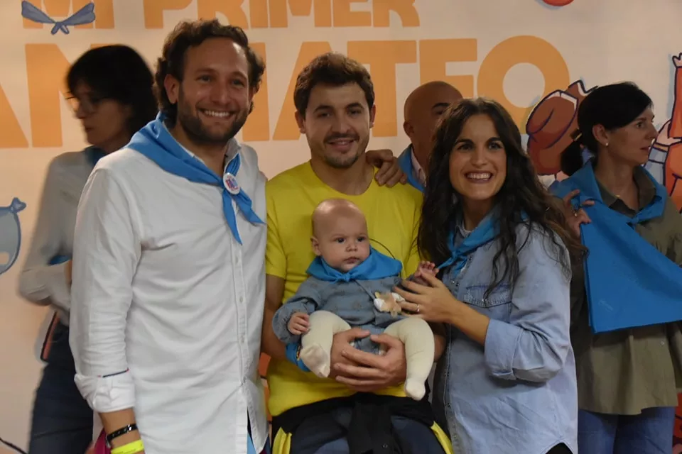 Participantes en "Mi primer San Mateo" de las fiestas de Monzón.