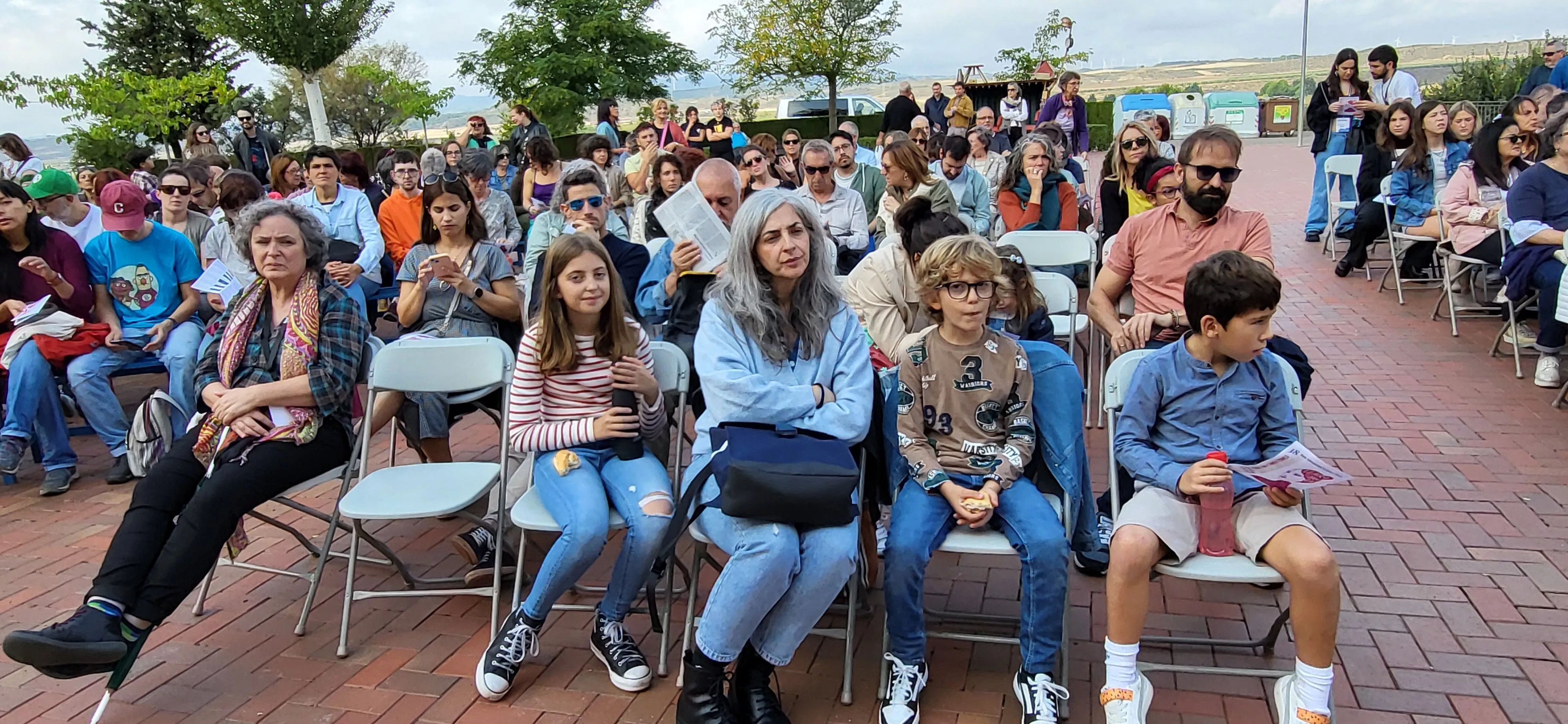  Feria Sin Condiciones celebrada en Gurrea de Gállego. Foto Mercedes Manterola