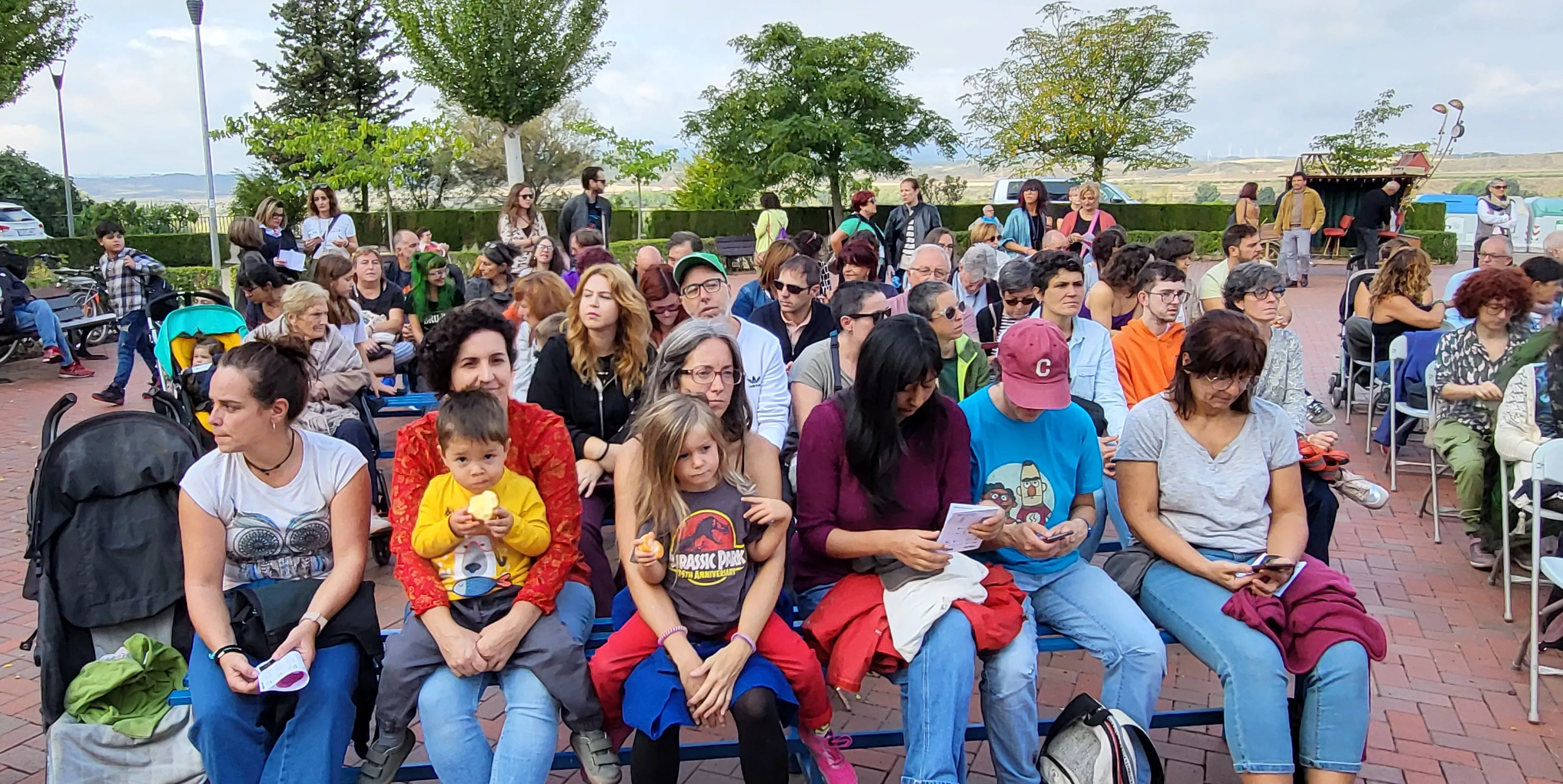  Feria Sin Condiciones celebrada en Gurrea de Gállego. Foto Mercedes Manterola