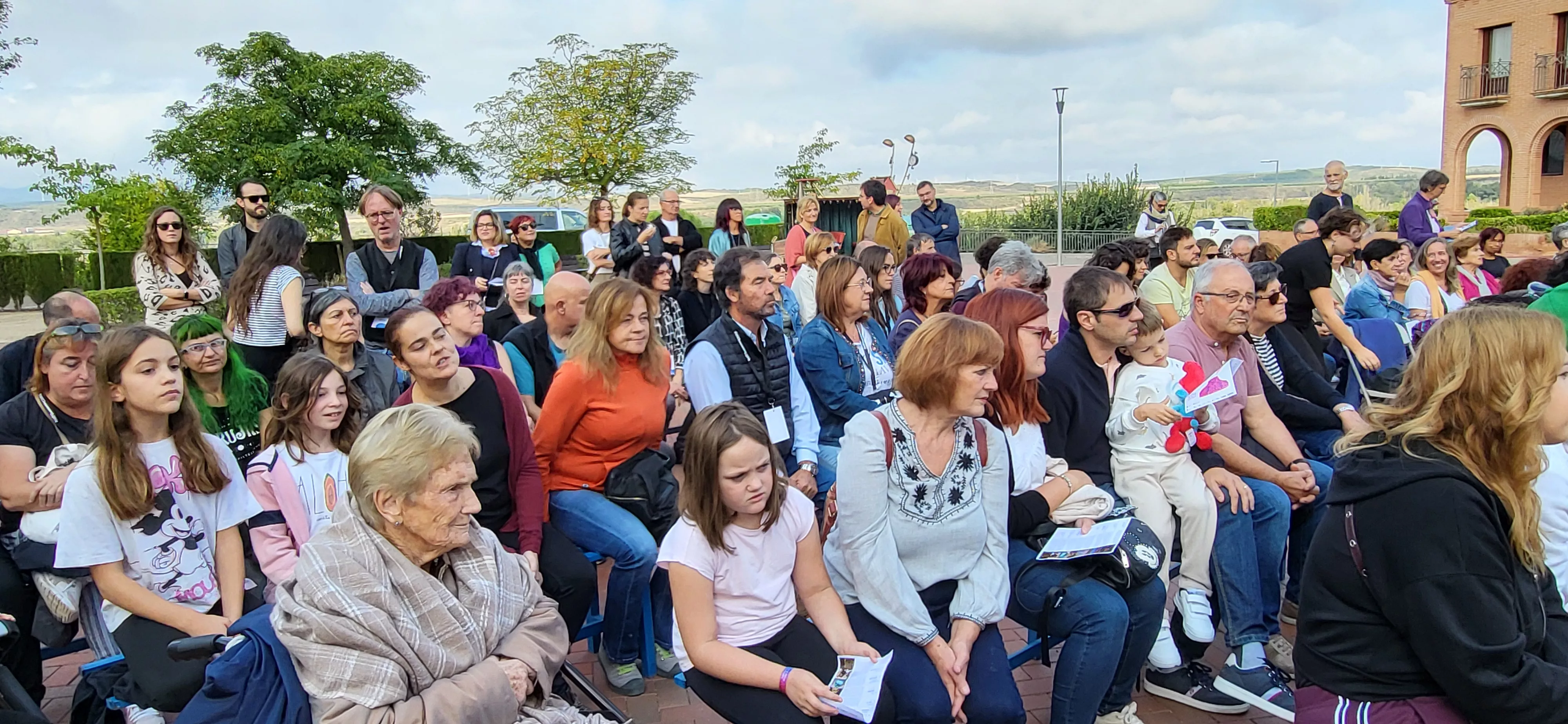  Feria Sin Condiciones celebrada en Gurrea de Gállego. Foto Mercedes Manterola