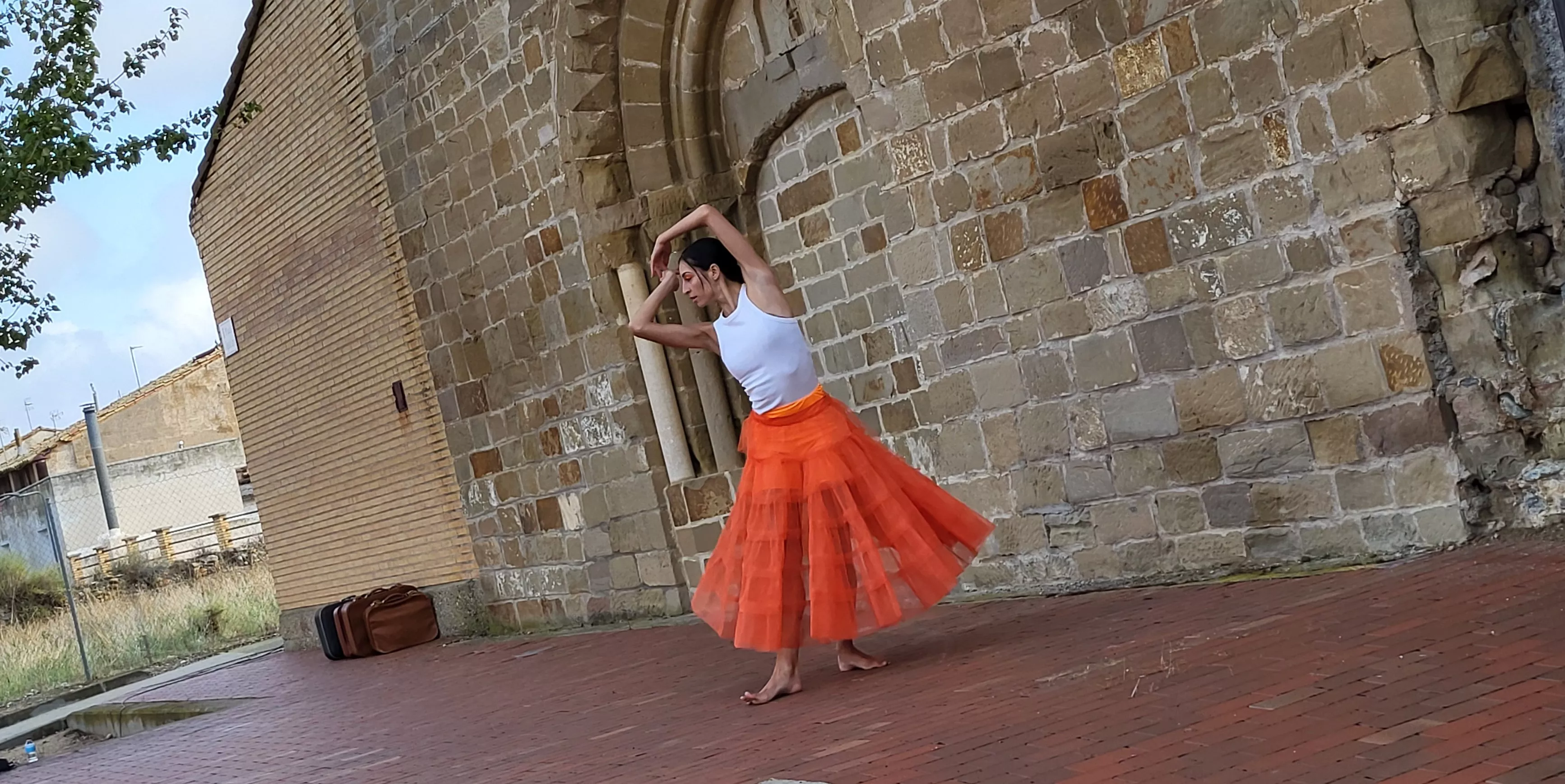  Feria Sin Condiciones celebrada en Gurrea de Gállego. Foto Mercedes Manterola