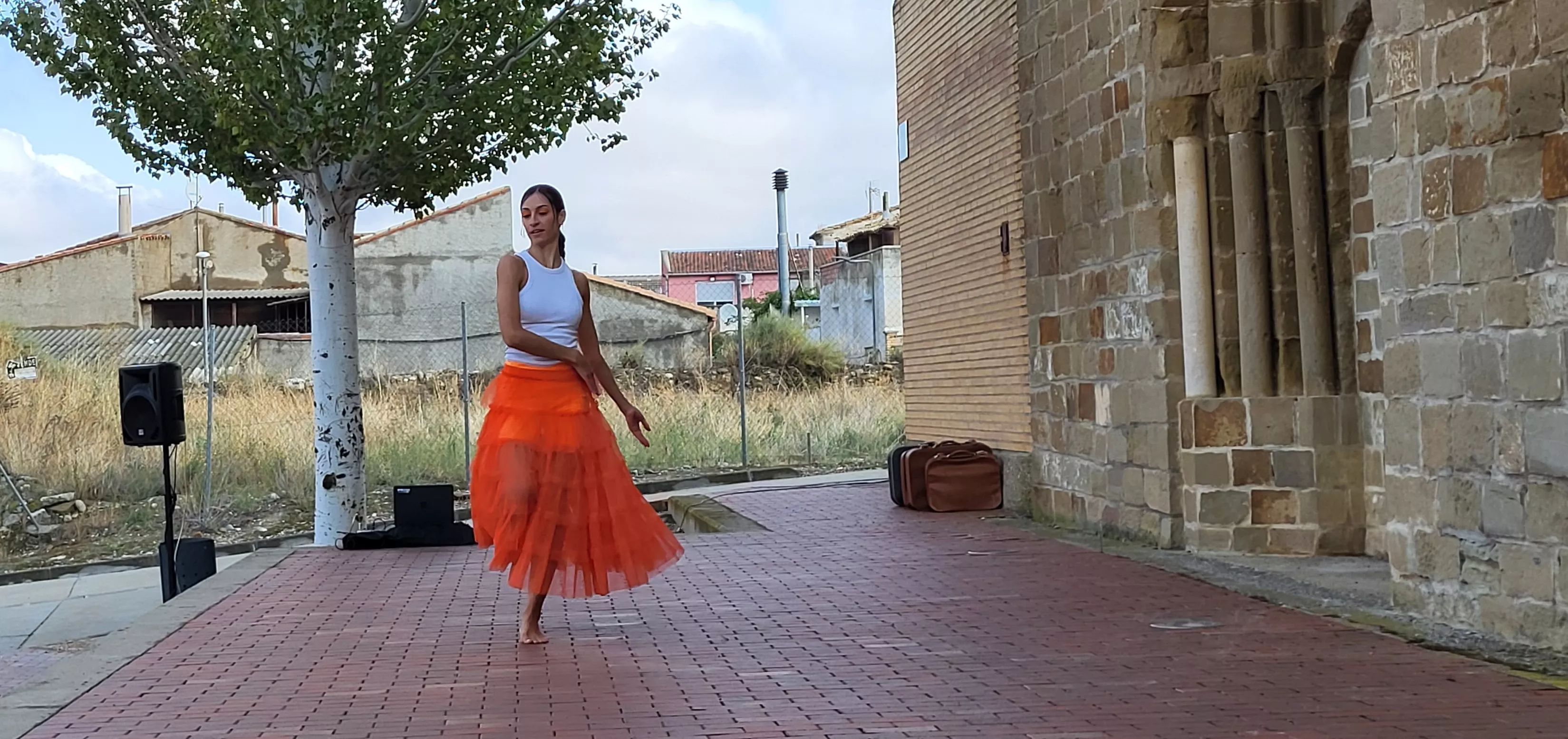  Feria Sin Condiciones celebrada en Gurrea de Gállego. Foto Mercedes Manterola