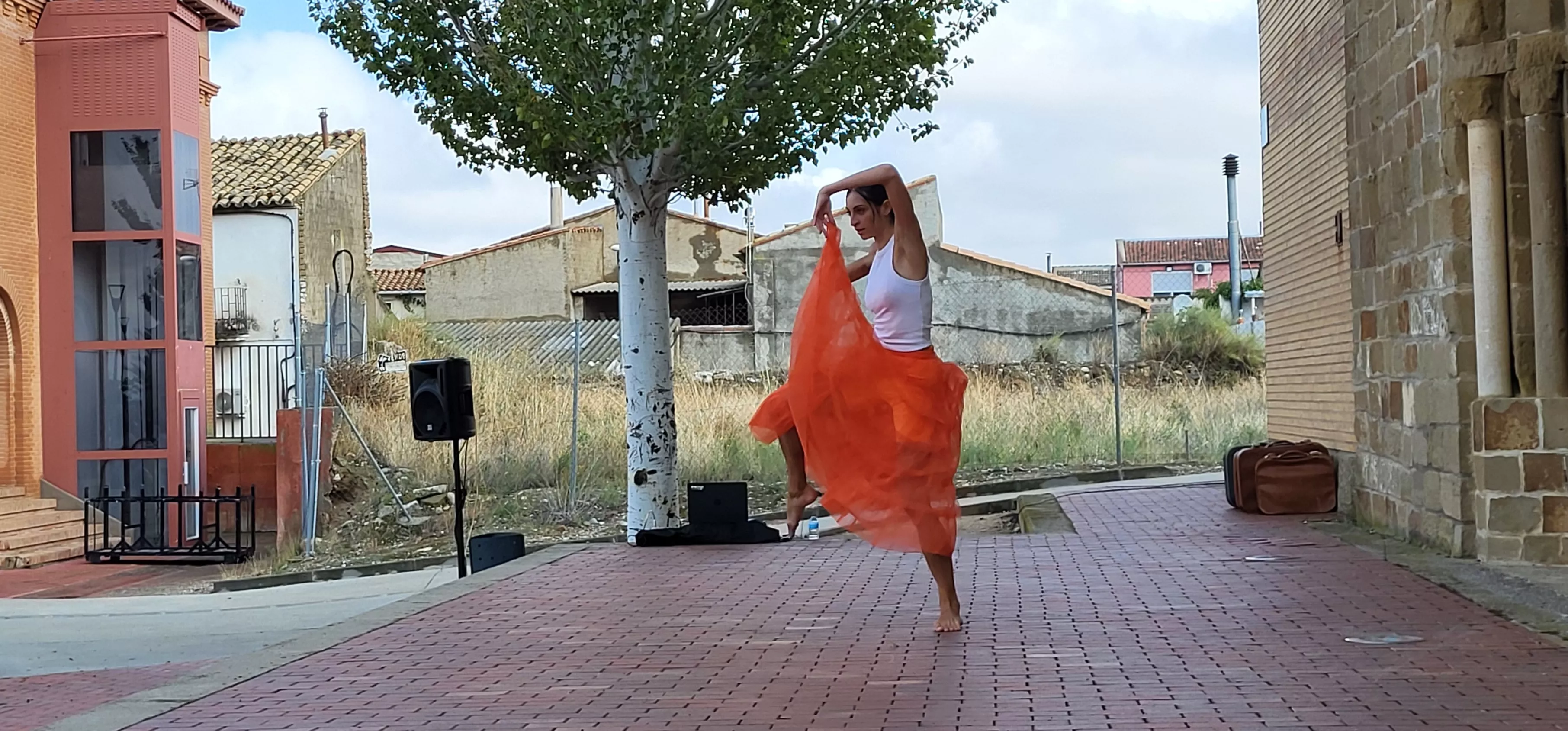  Feria Sin Condiciones celebrada en Gurrea de Gállego. Foto Mercedes Manterola