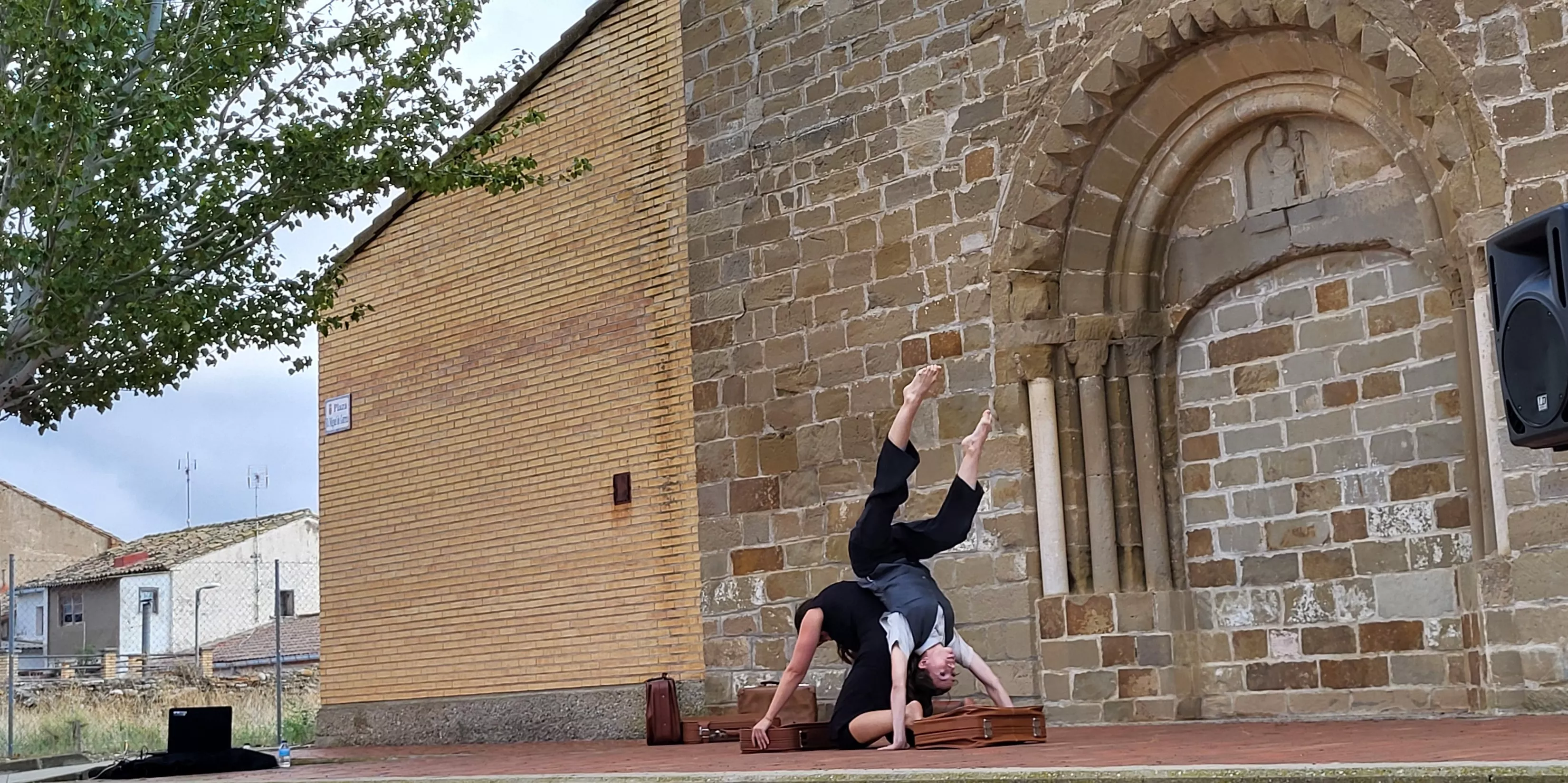  Feria Sin Condiciones celebrada en Gurrea de Gállego. Foto Mercedes Manterola