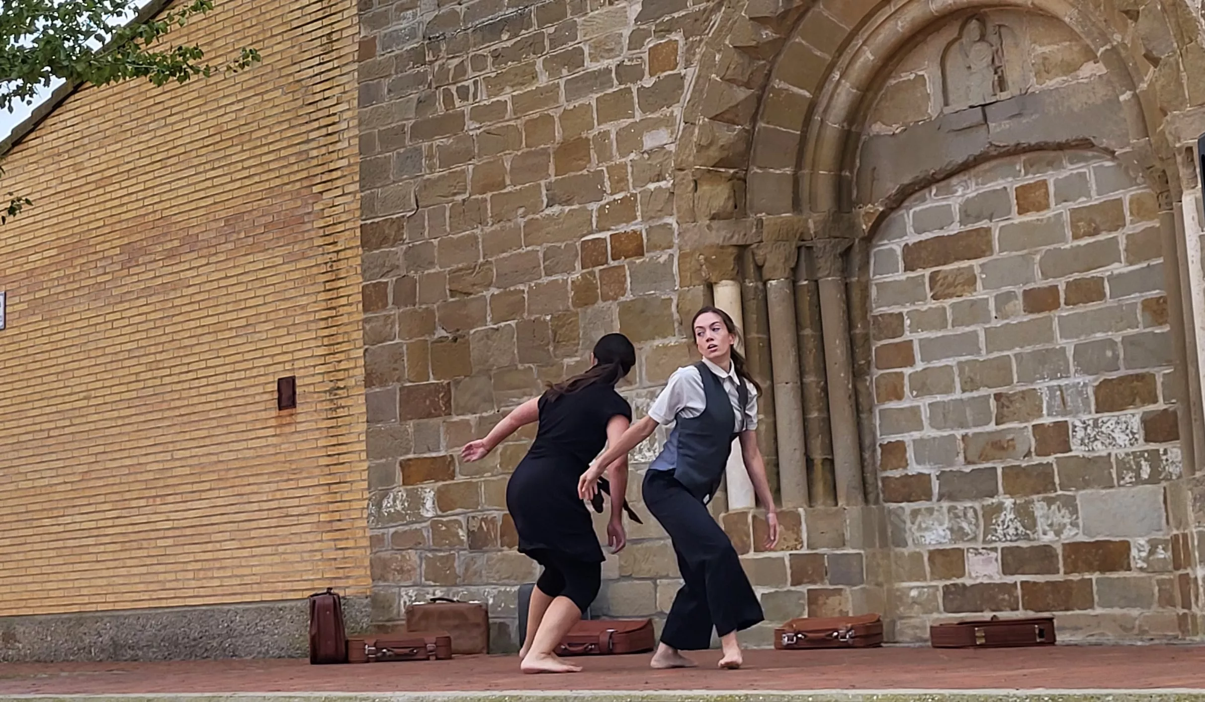  Feria Sin Condiciones celebrada en Gurrea de Gállego. Foto Mercedes Manterola