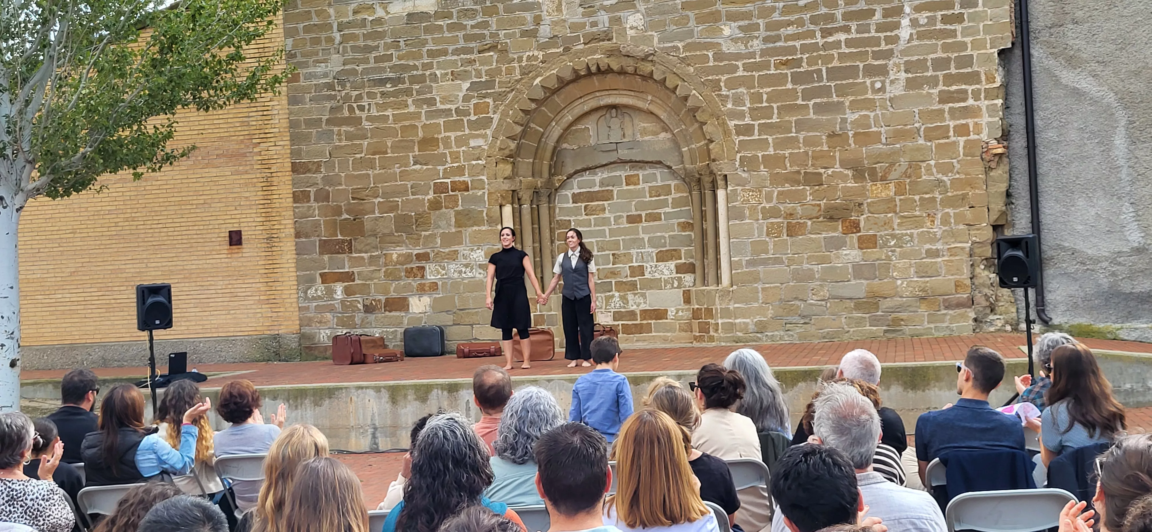  Feria Sin Condiciones celebrada en Gurrea de Gállego. Foto Mercedes Manterola