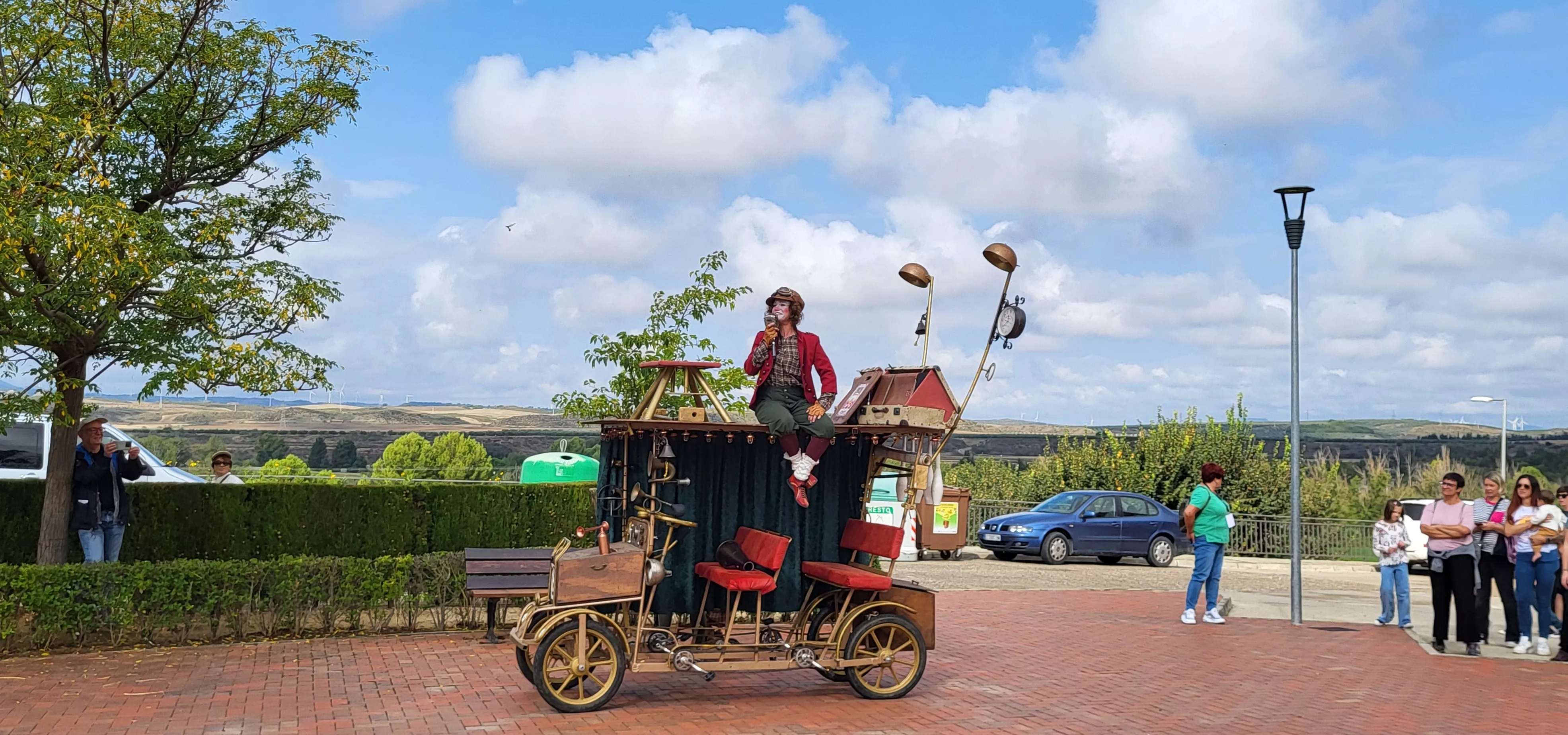  Feria Sin Condiciones celebrada en Gurrea de Gállego. Foto Mercedes Manterola