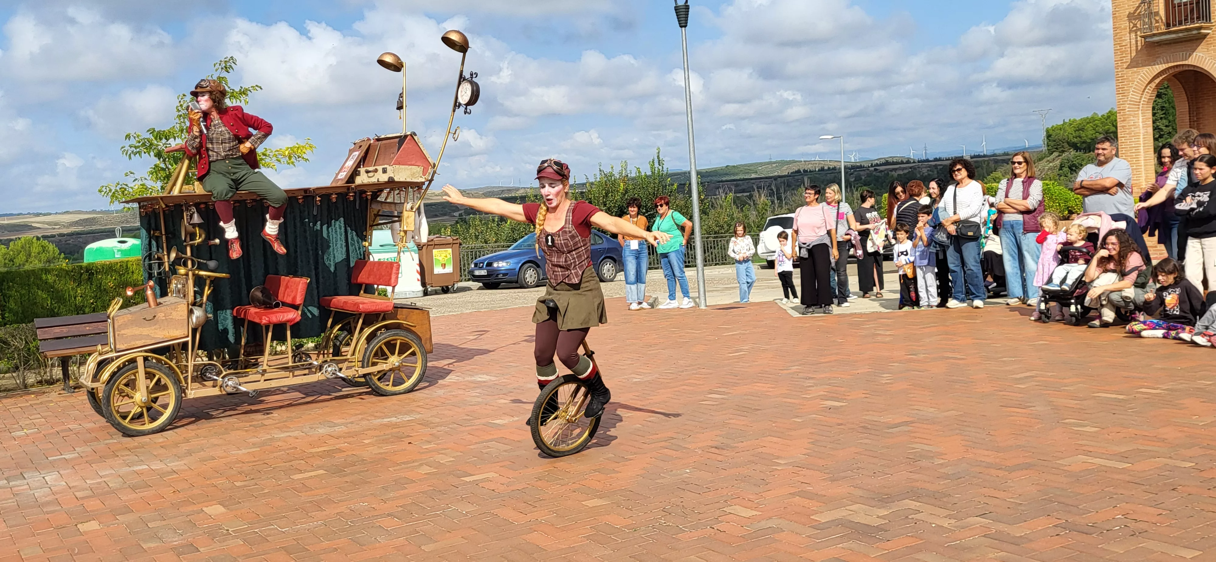  Feria Sin Condiciones celebrada en Gurrea de Gállego. Foto Mercedes Manterola