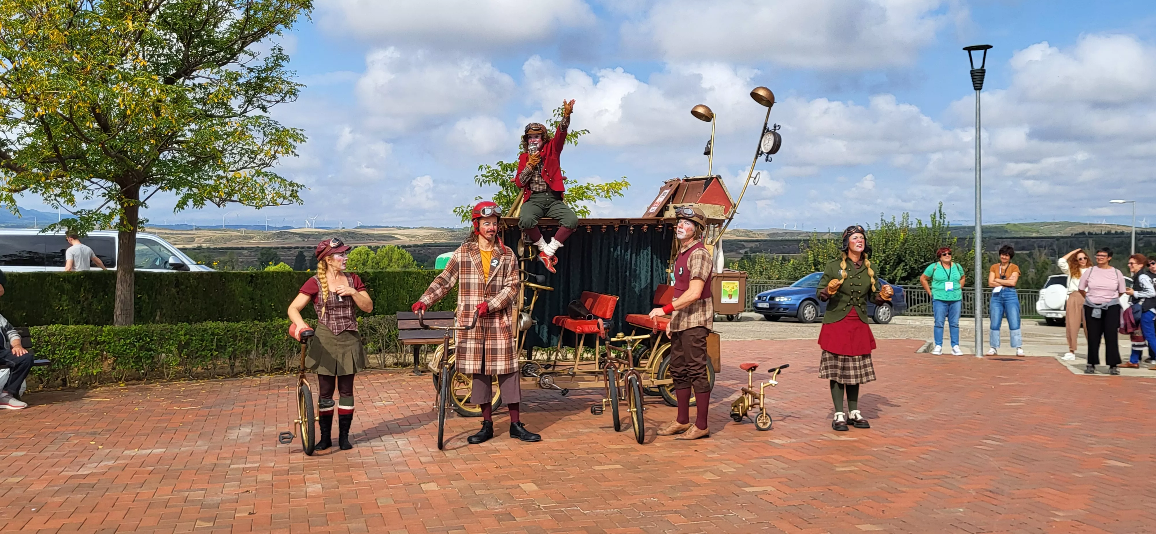  Feria Sin Condiciones celebrada en Gurrea de Gállego. Foto Mercedes Manterola