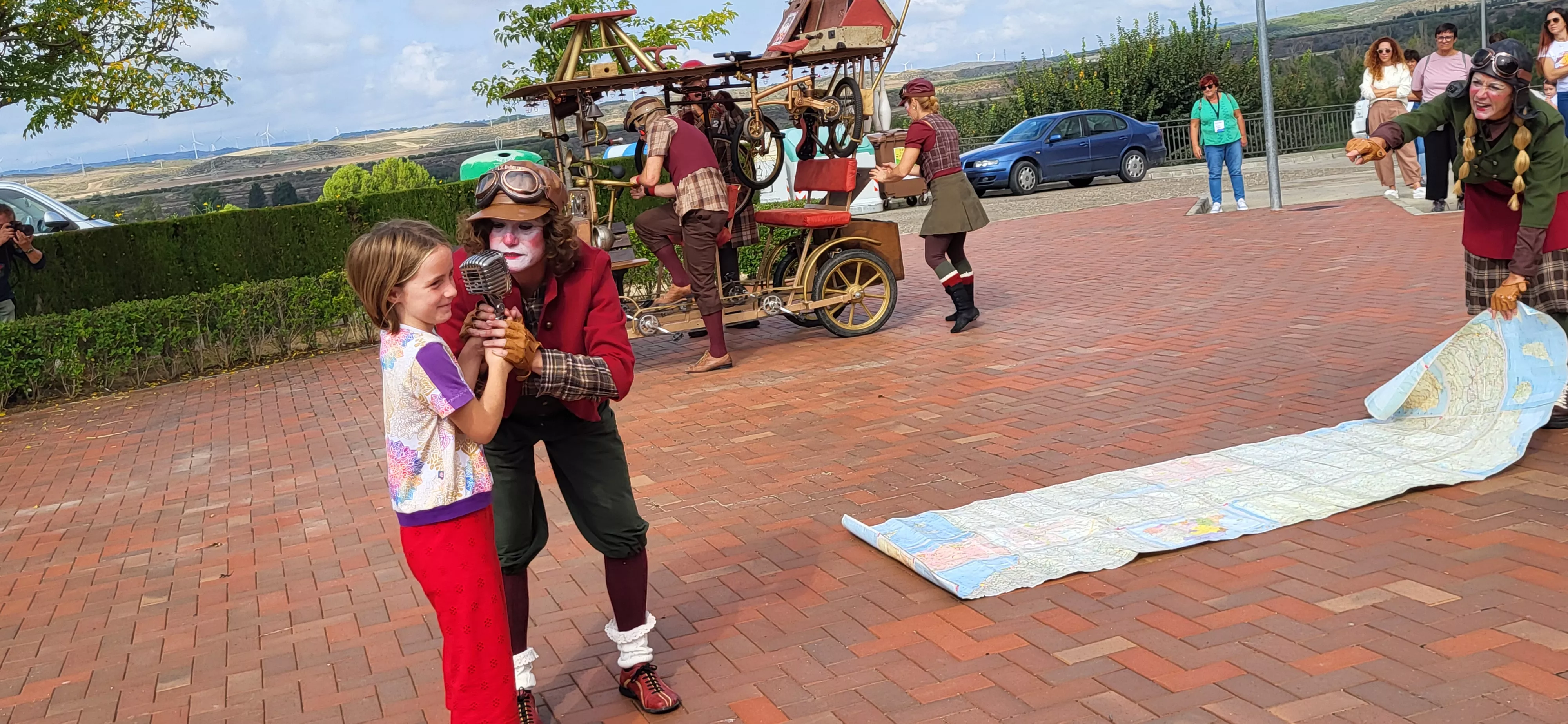  Feria Sin Condiciones celebrada en Gurrea de Gállego. Foto Mercedes Manterola