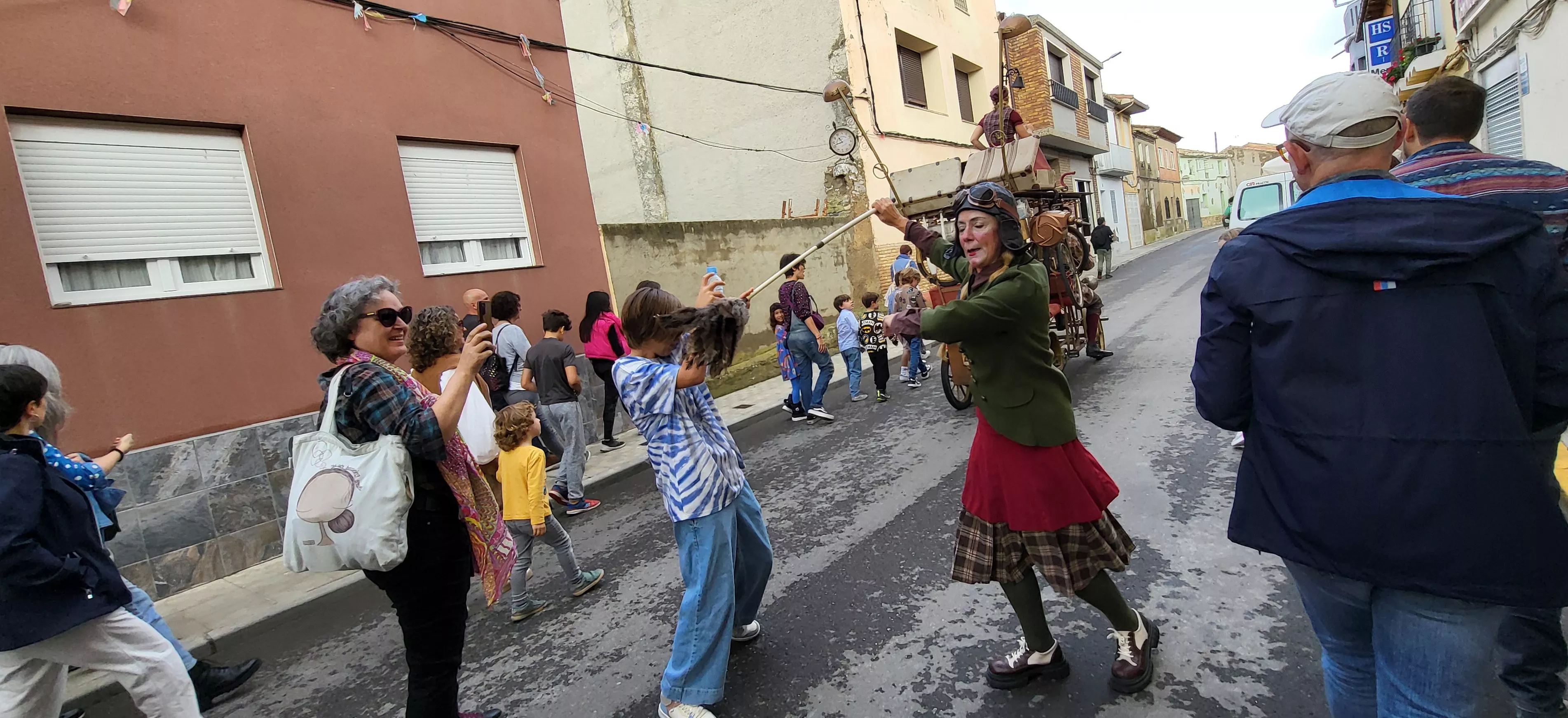  Feria Sin Condiciones celebrada en Gurrea de Gállego. Foto Mercedes Manterola