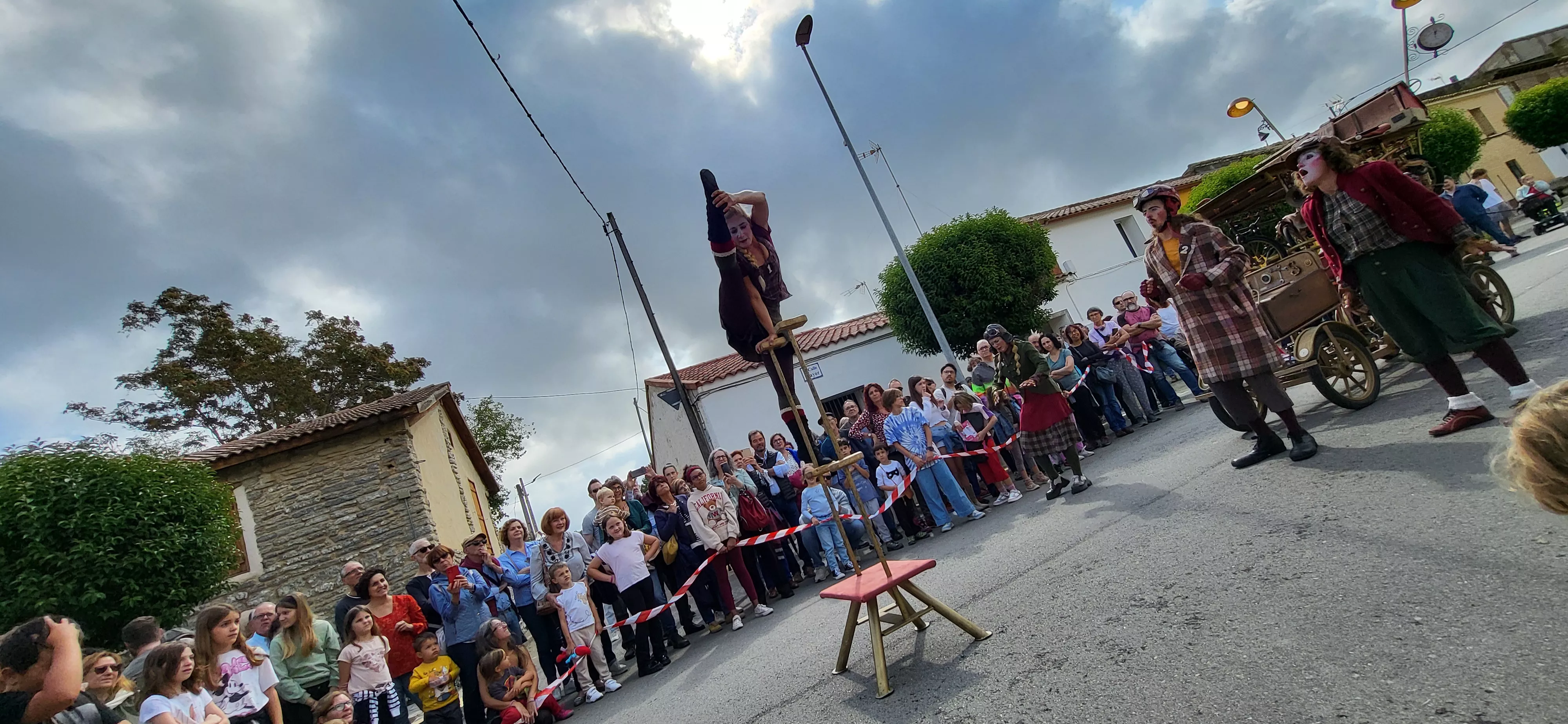  Feria Sin Condiciones celebrada en Gurrea de Gállego. Foto Mercedes Manterola
