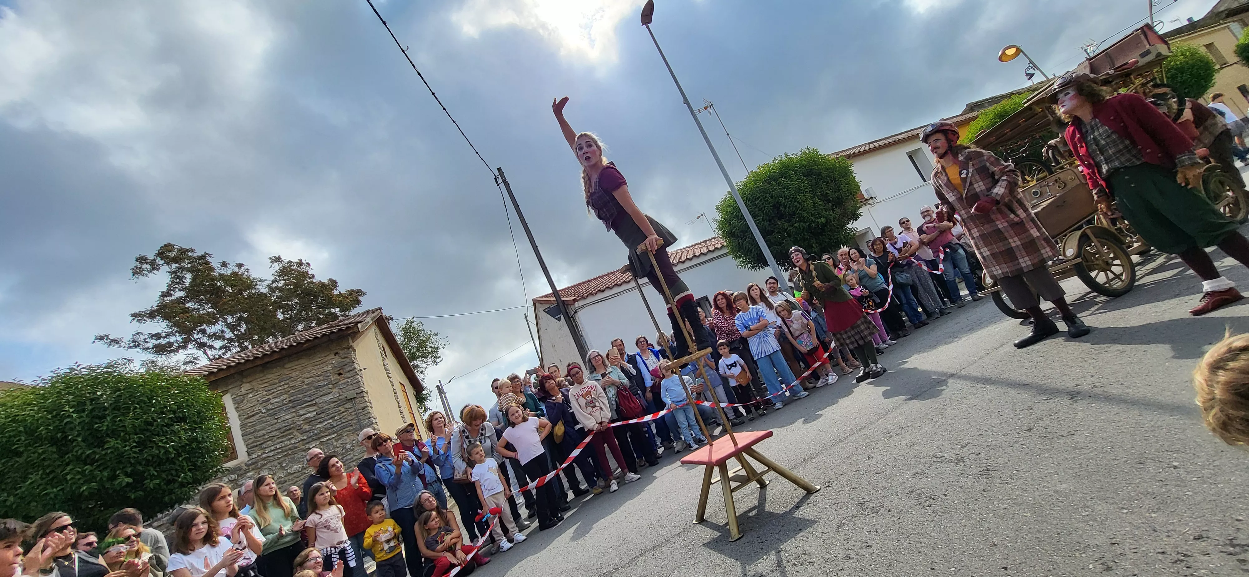  Feria Sin Condiciones celebrada en Gurrea de Gállego. Foto Mercedes Manterola