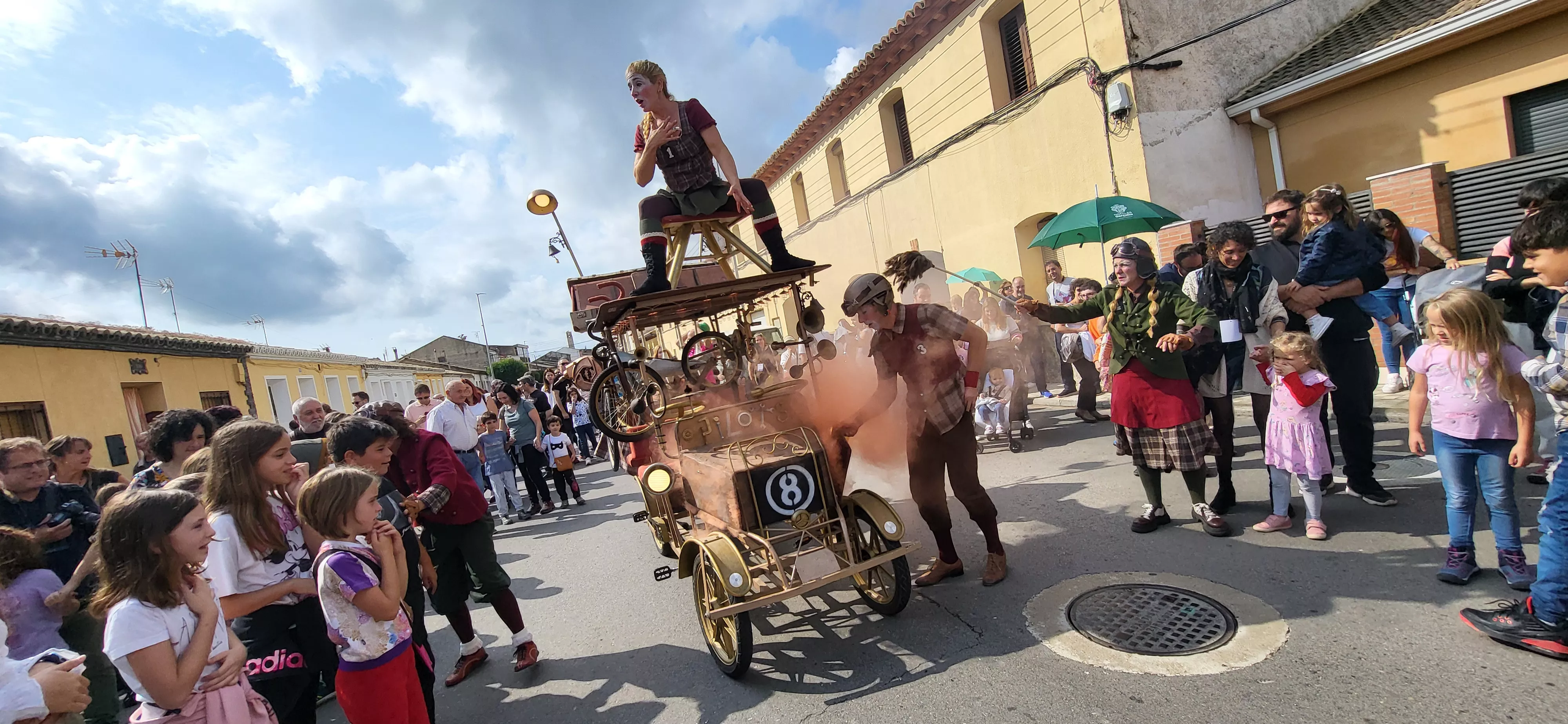  Feria Sin Condiciones celebrada en Gurrea de Gállego. Foto Mercedes Manterola