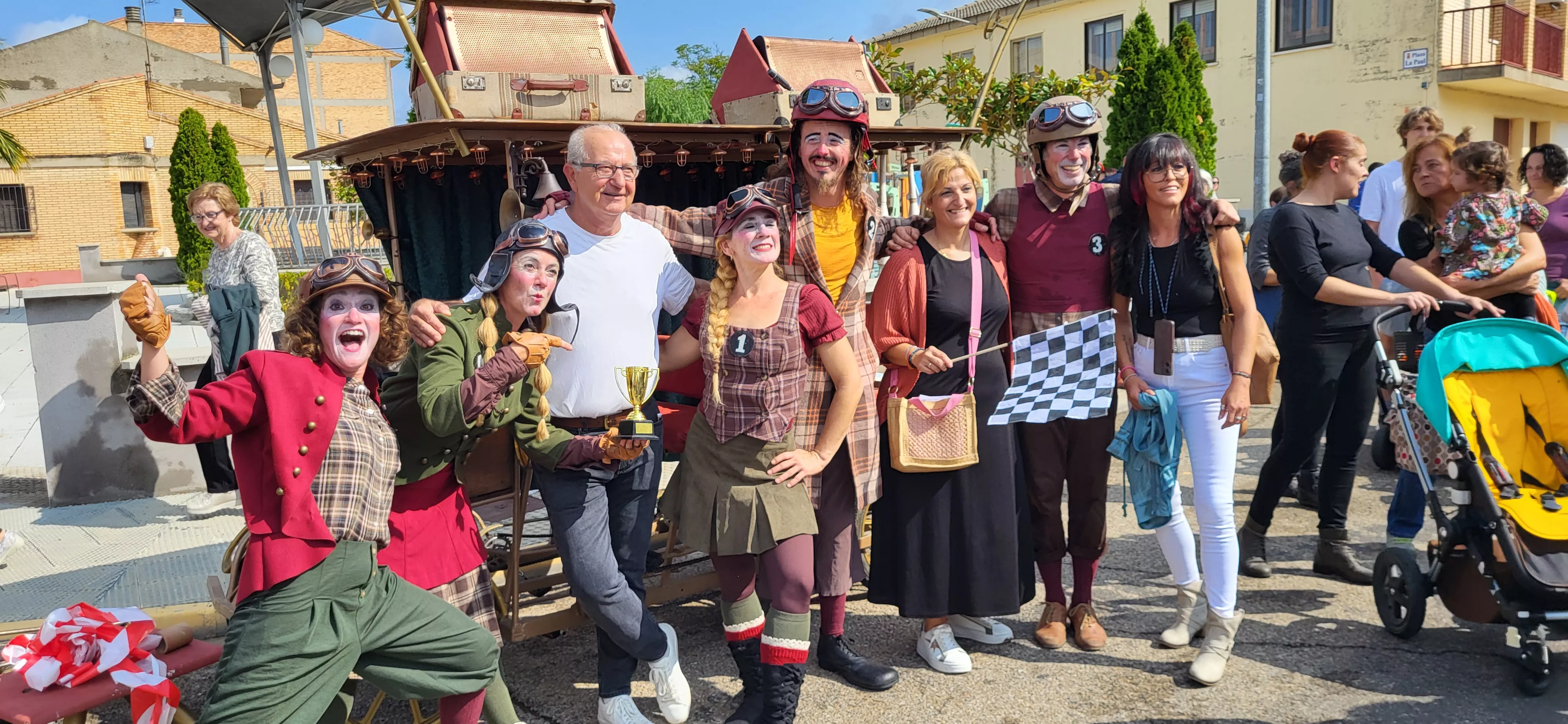  Feria Sin Condiciones celebrada en Gurrea de Gállego. Foto Mercedes Manterola