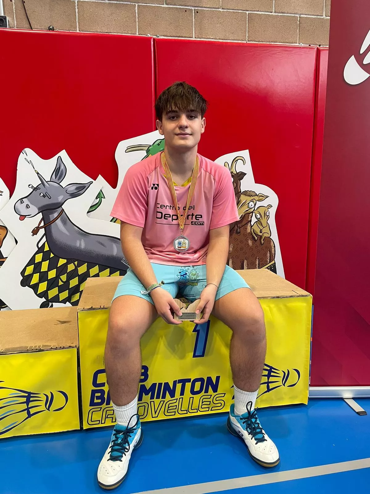 Gonzalo Isábal (Huesca La Magia) ha logrado oro y plata en Canovelles.