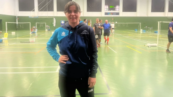 Belén Foj (CB Binéfar), en Vitoria. Belén Foj (CB Binéfar), en Vitoria.