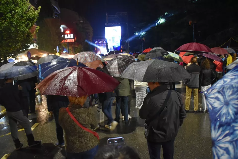 Actuación de Bustamante en las fiestas de San Mateo de Monzón. 