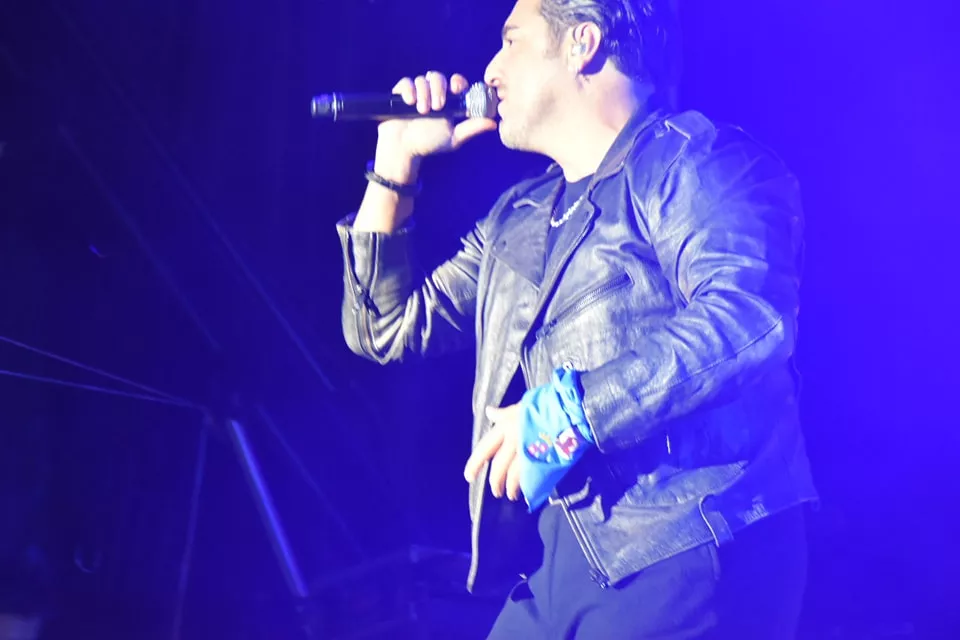 Actuación de Bustamante en las fiestas de San Mateo de Monzón. 