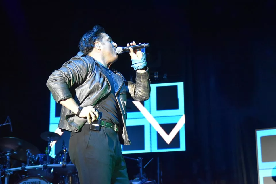 Actuación de Bustamante en las fiestas de San Mateo de Monzón. 