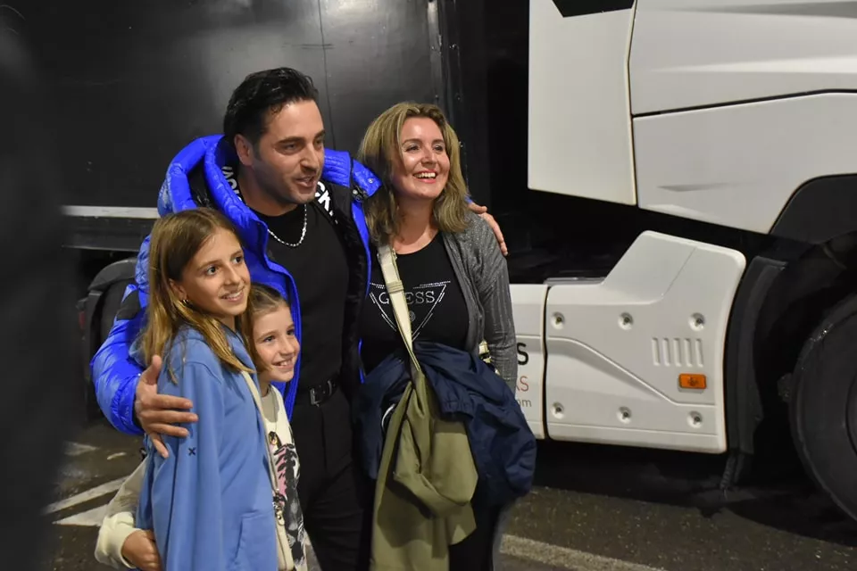 Actuación de Bustamante en las fiestas de San Mateo de Monzón. 