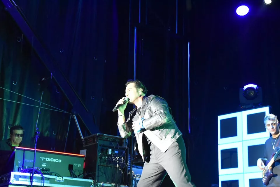 Actuación de Bustamante en las fiestas de San Mateo de Monzón. 