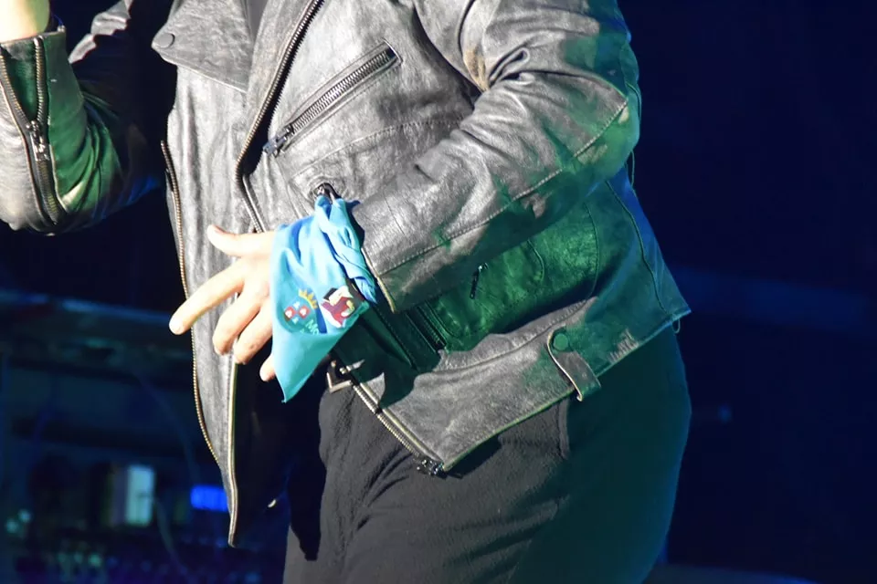 Actuación de Bustamante en las fiestas de San Mateo de Monzón. 