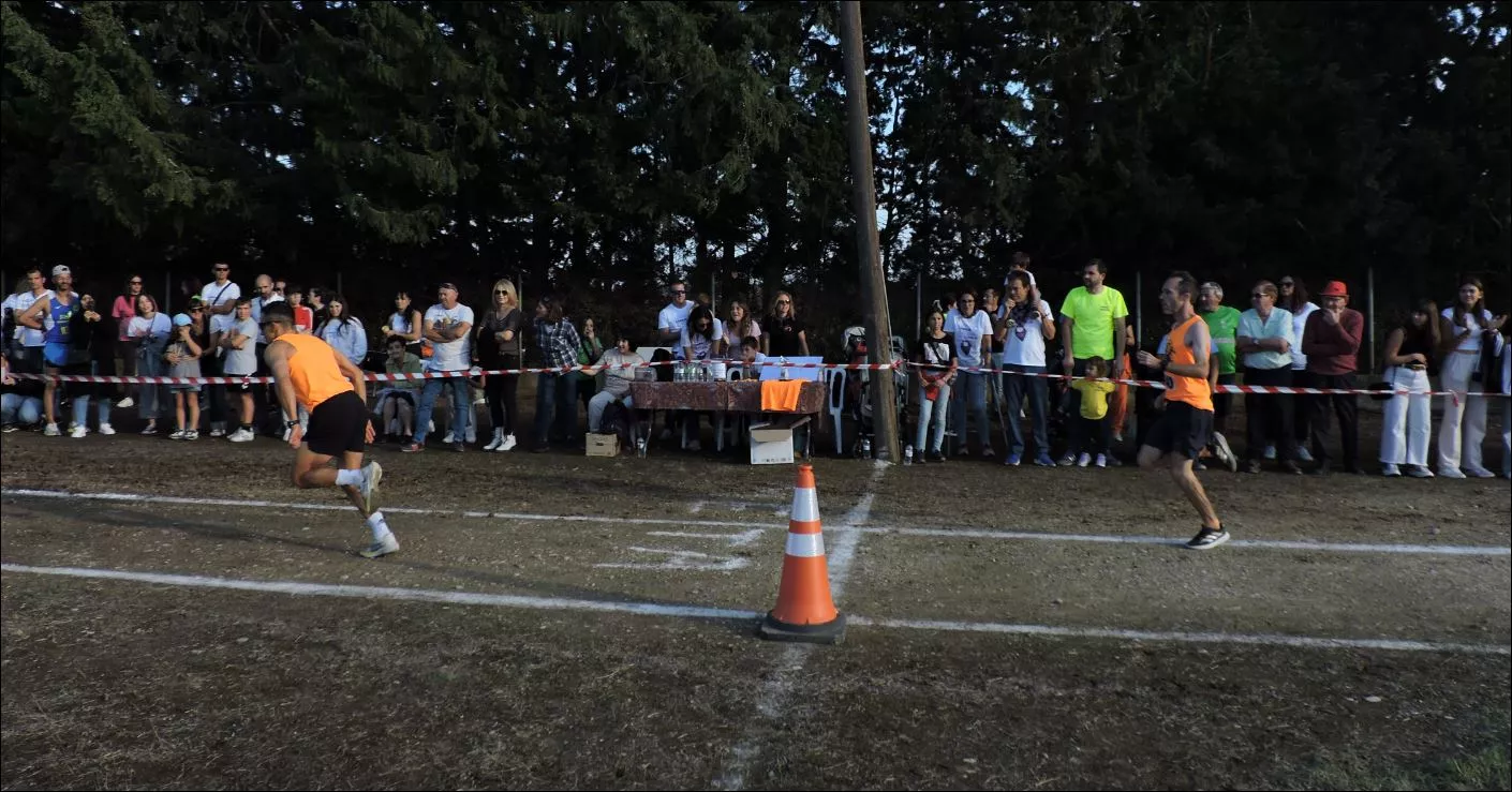 Desafío. relevo entre Aitor Abadías y Javier Castells
