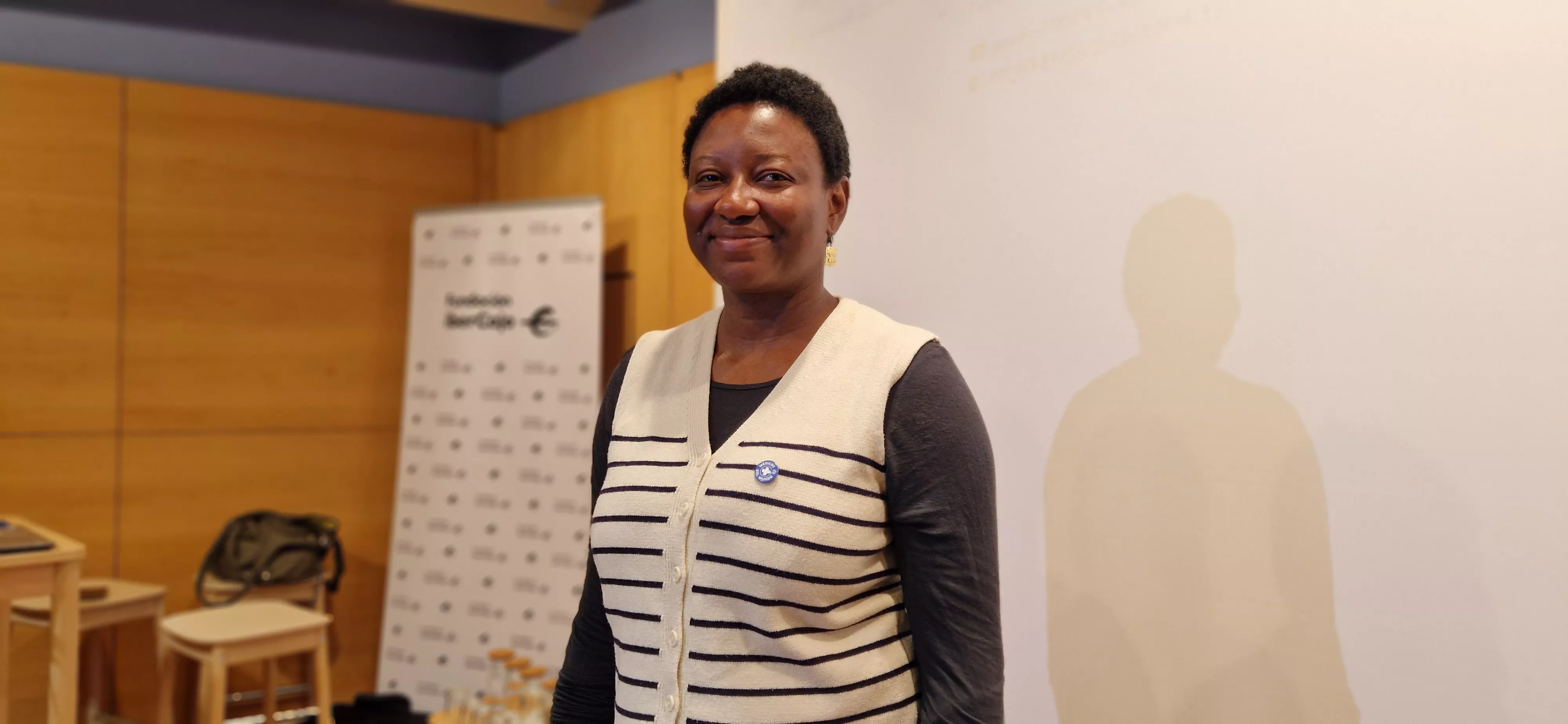 Mamb Atjaba, mediadora intercultural. Foto Myriam Martínez