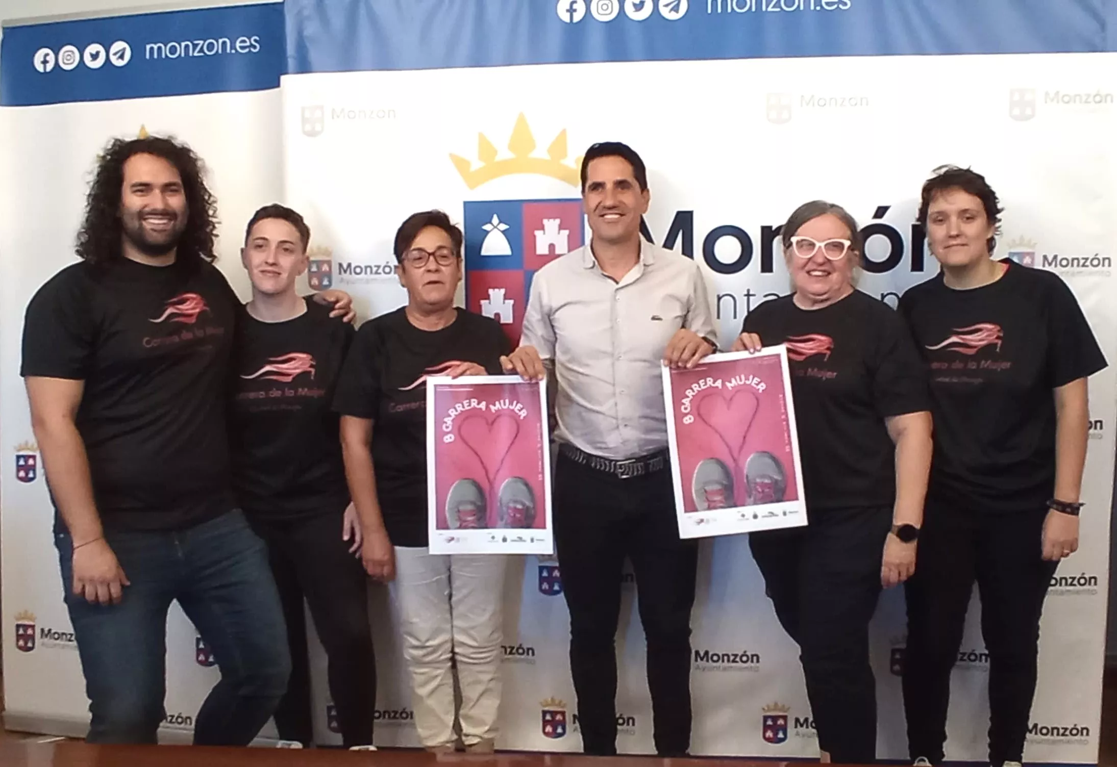 Presentación de la VIII Carrera de la Mujer ‘Ciudad de Monzón’.