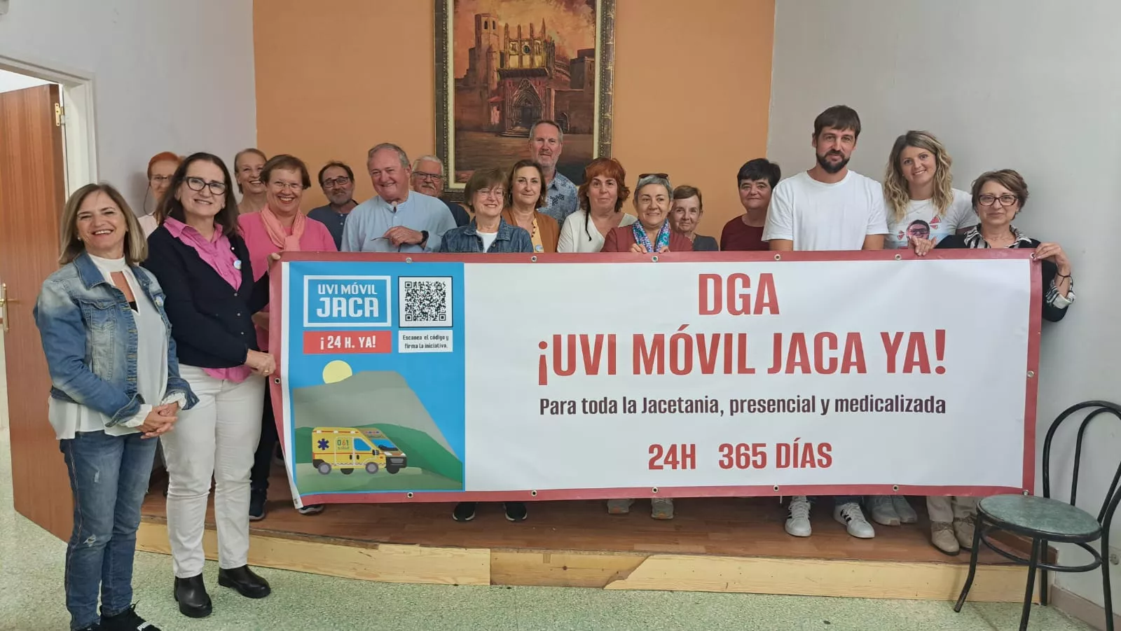 Acto de la Plataforma en Defensa de la Sanidad Pública.