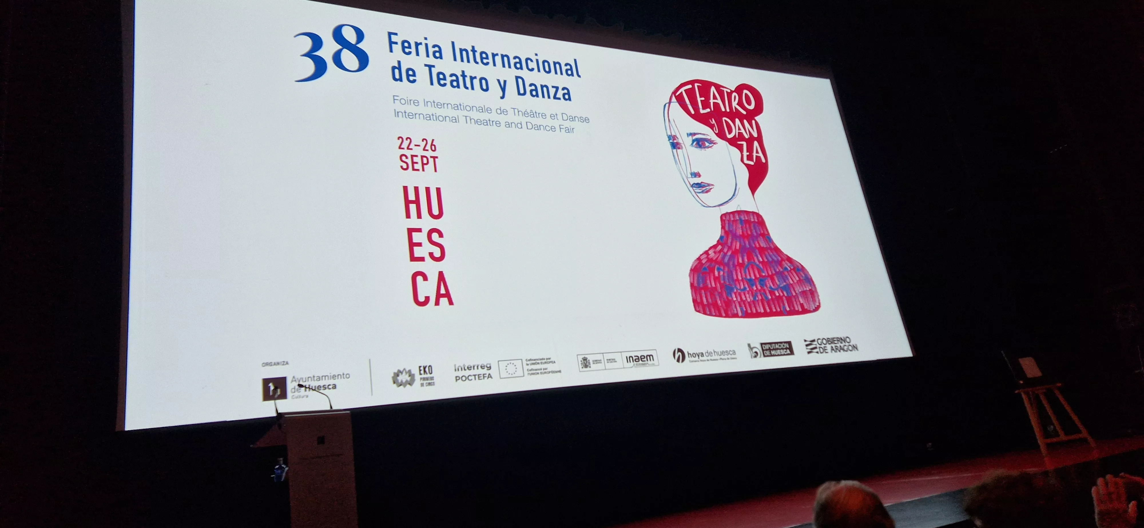 Inauguración de la 38º Feria de Teatro y entrega del Premio Javier Brun. Foto Myriam Martínez