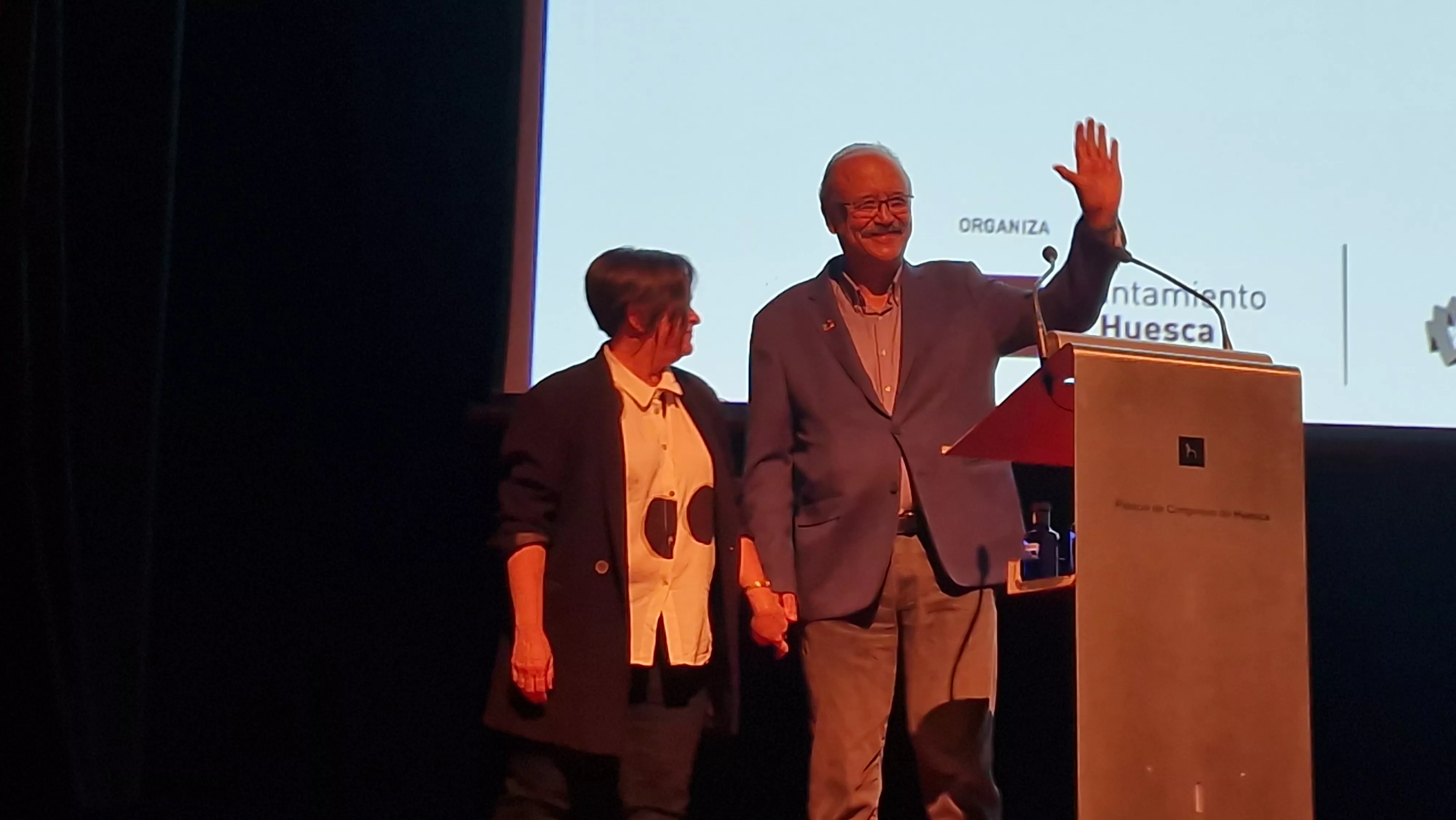 Pilar Barrio y Alfons Martinell. Foto Myriam Martínez