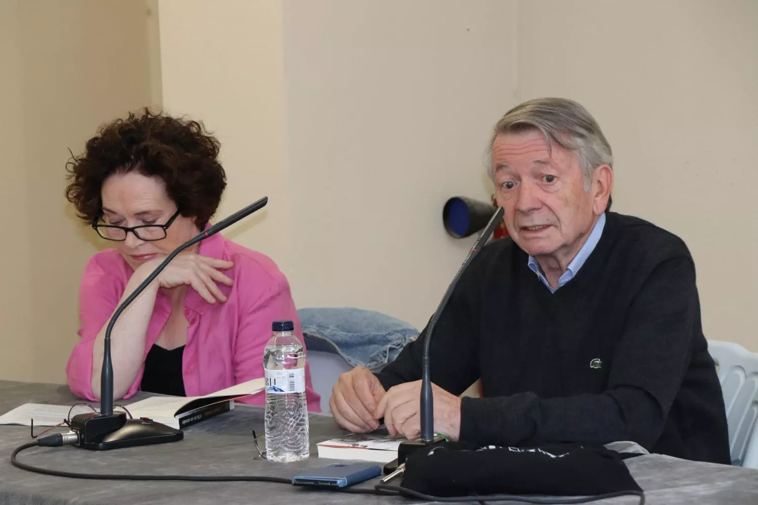 Carmen Frías y Carmelo Romero. Foto Quino Escartín 