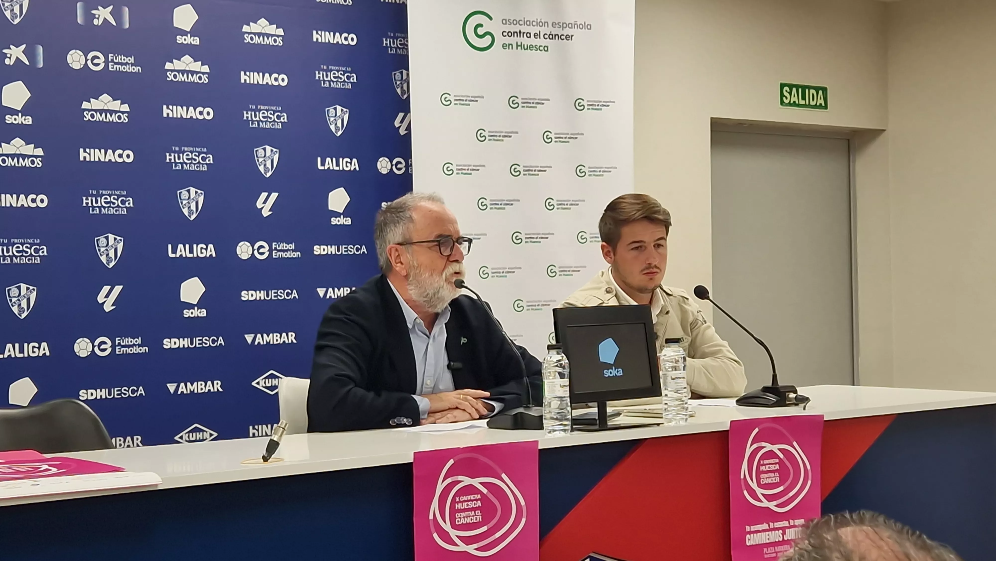 José Manuel Ramón y Cajal y Pablo Marín. Foto Myriam Martínez