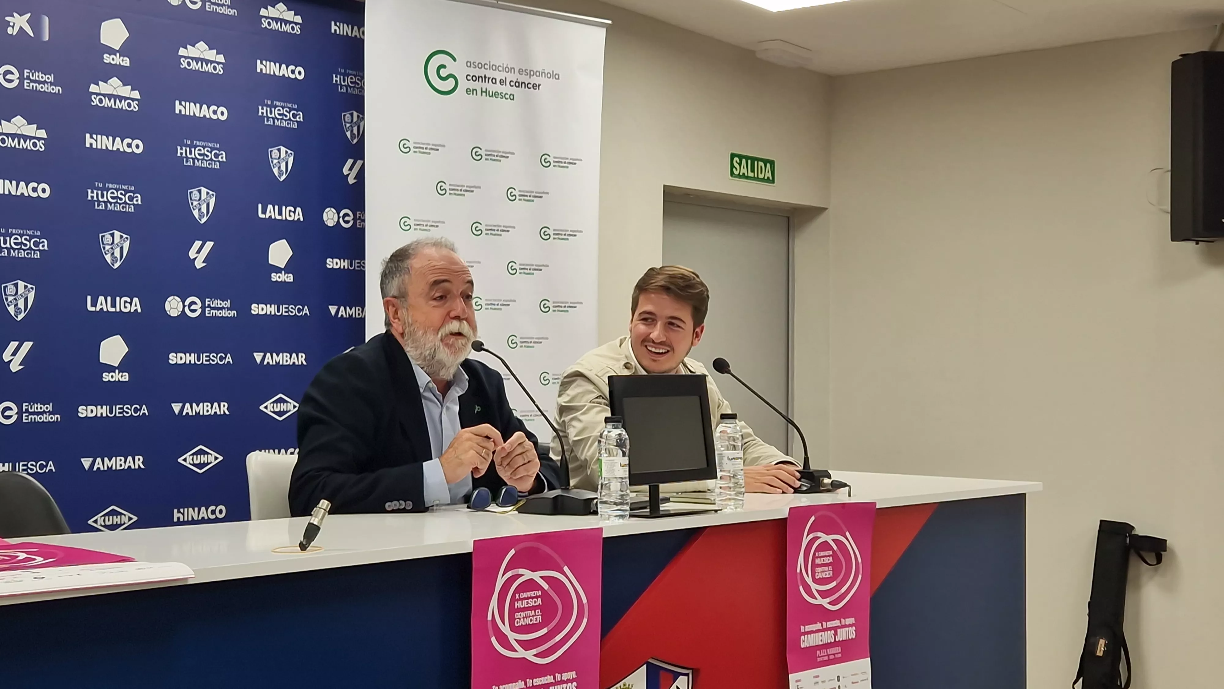 José Manuel Ramón y Cajal y Pablo Marín. Foto Myriam Martínez