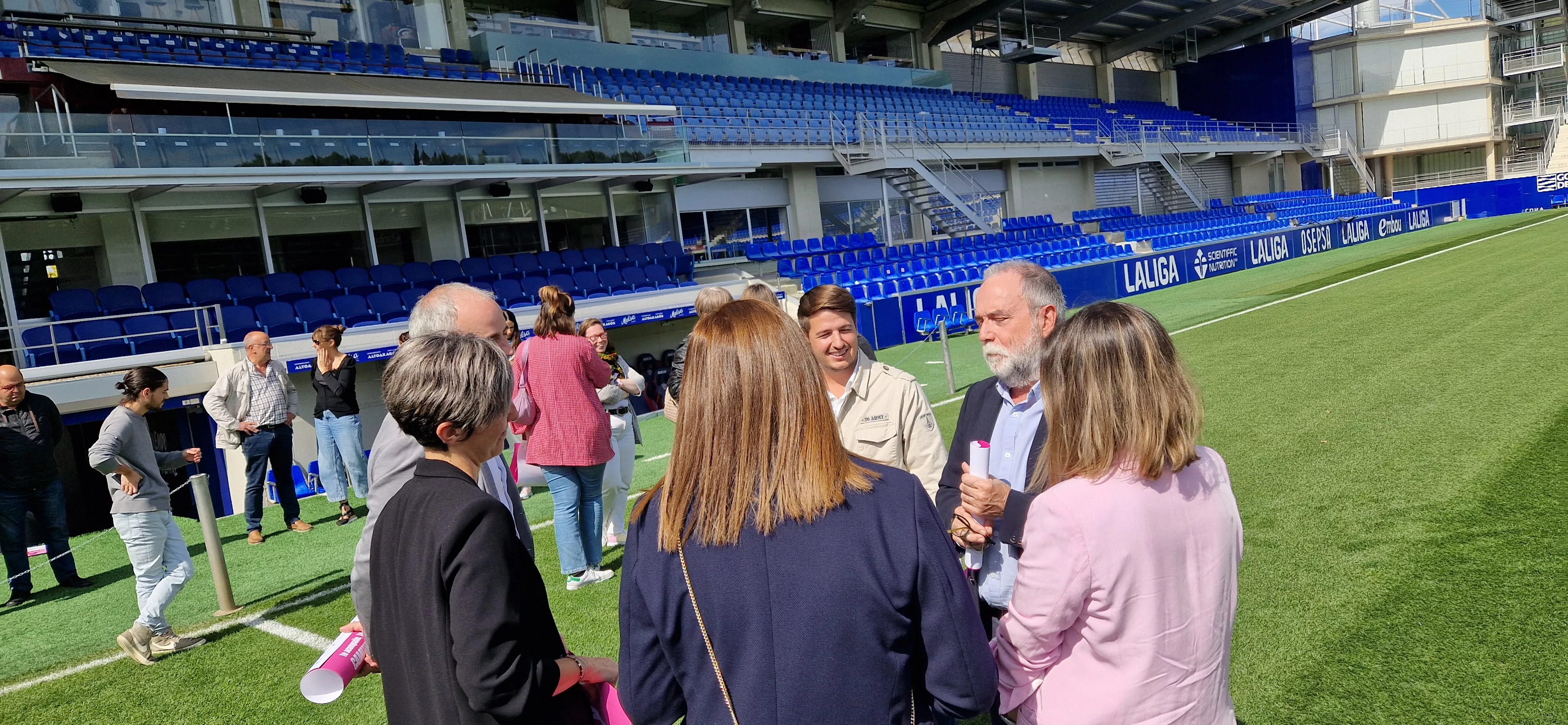 Presentación de la X Carrera Huesca contra el Cáncer. Foto Myriam Martínez